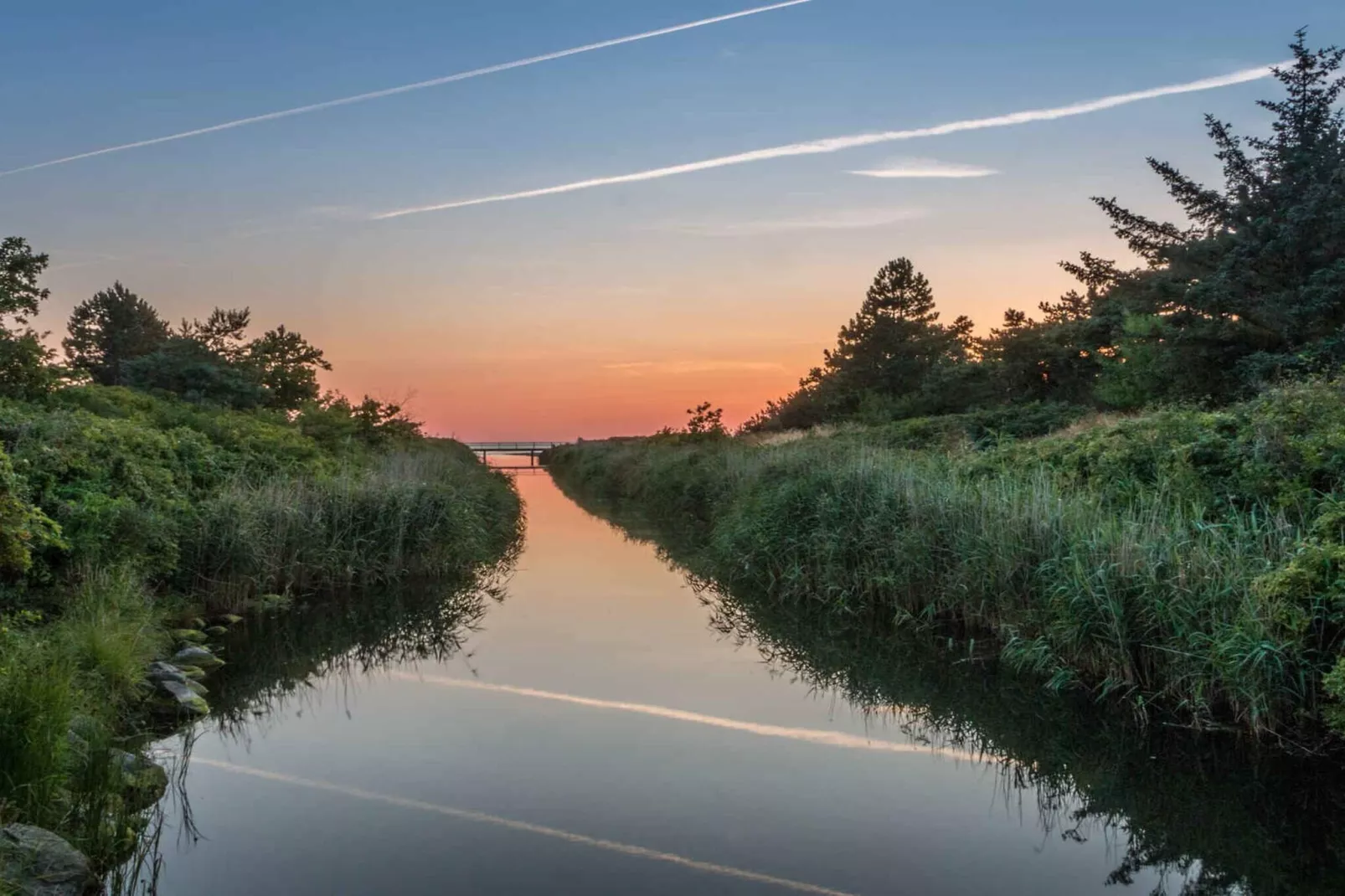 5 star holiday home in Store Fuglede-Water view