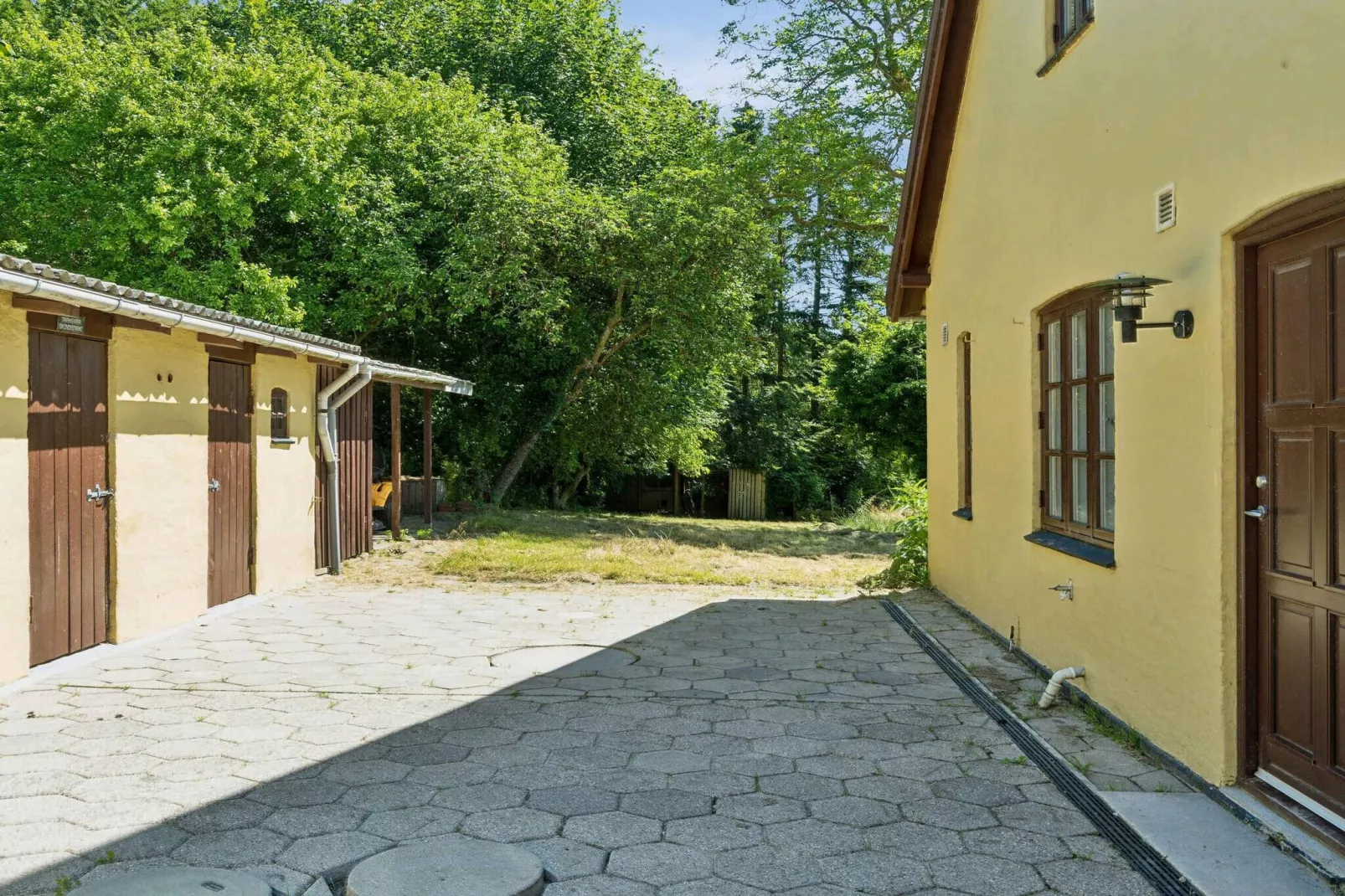 5 Sterne Ferienhaus in Tranekær-Im Freien