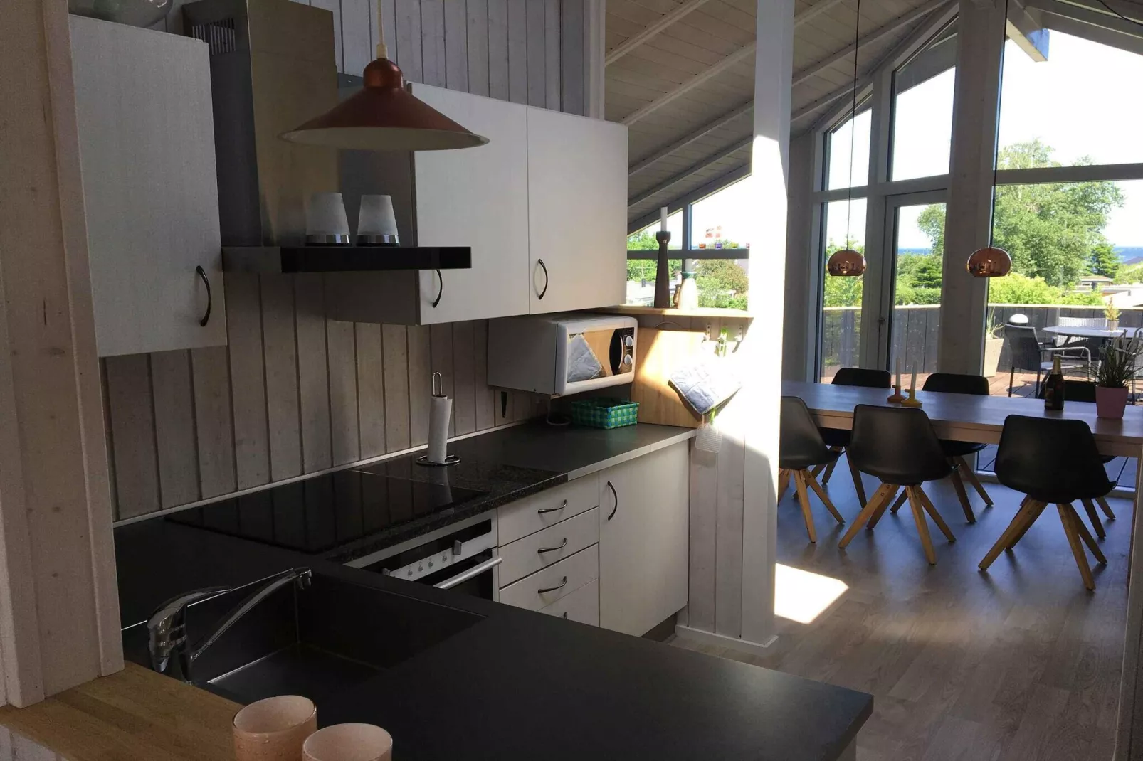 5 Sterne Ferienhaus in Sjølund-Innenbereich