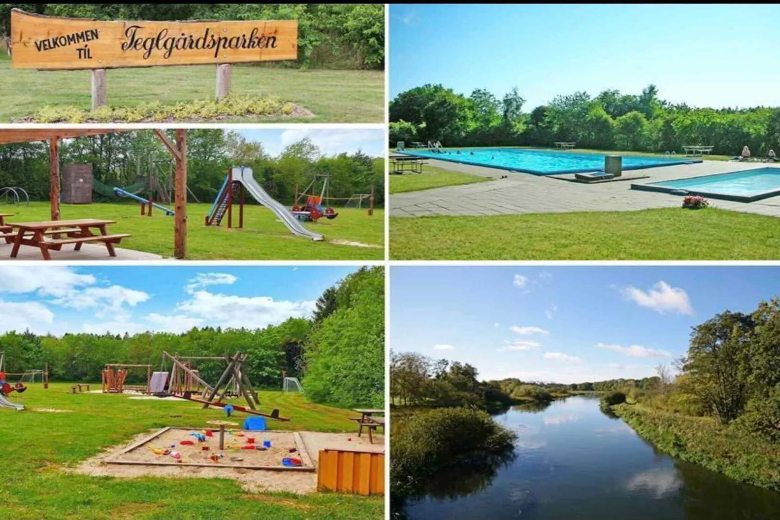 5 Sterne Ferienhaus in Fårvang-Im Freien