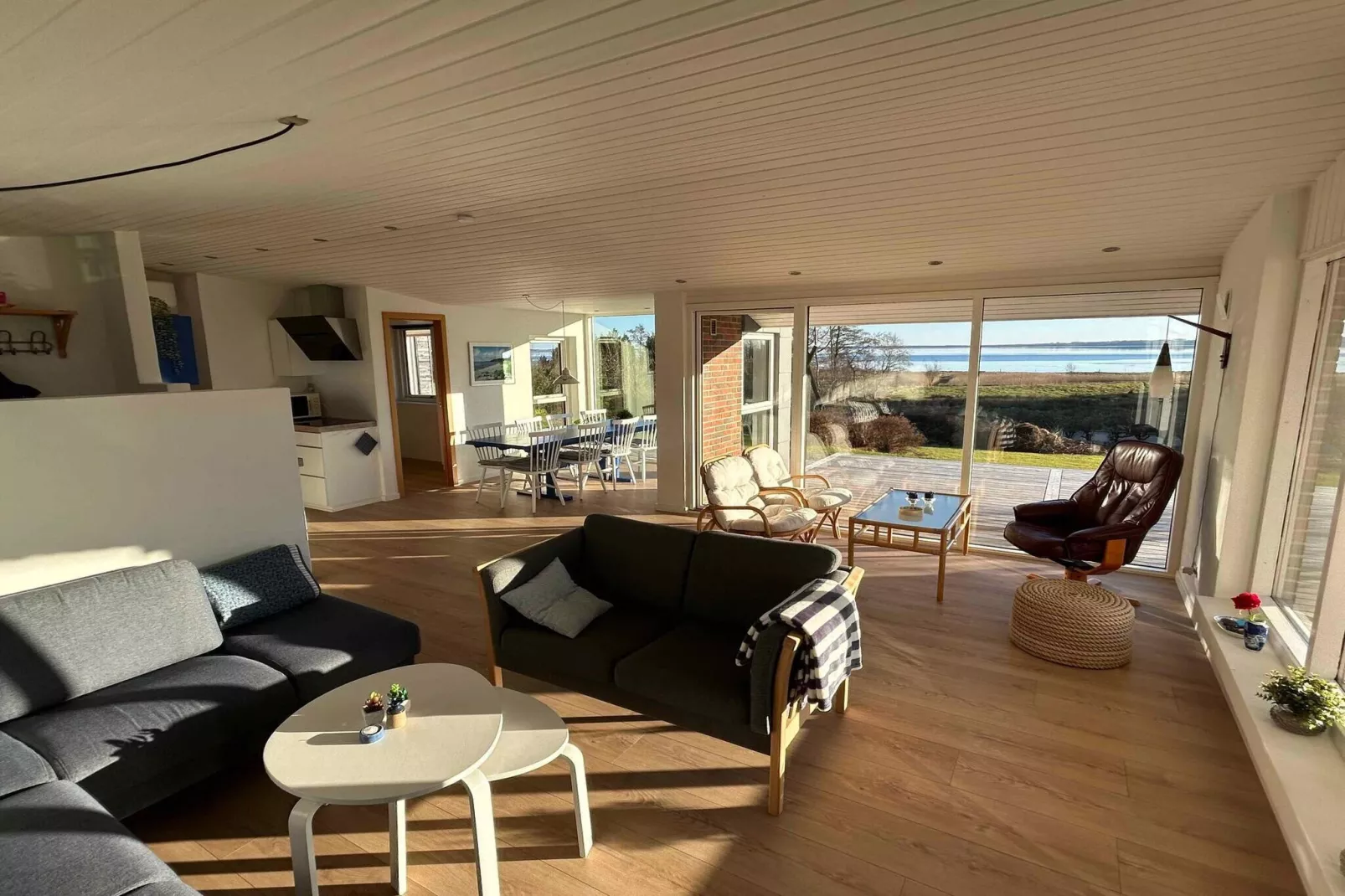 5 Sterne Ferienhaus in Farsø-Innenbereich