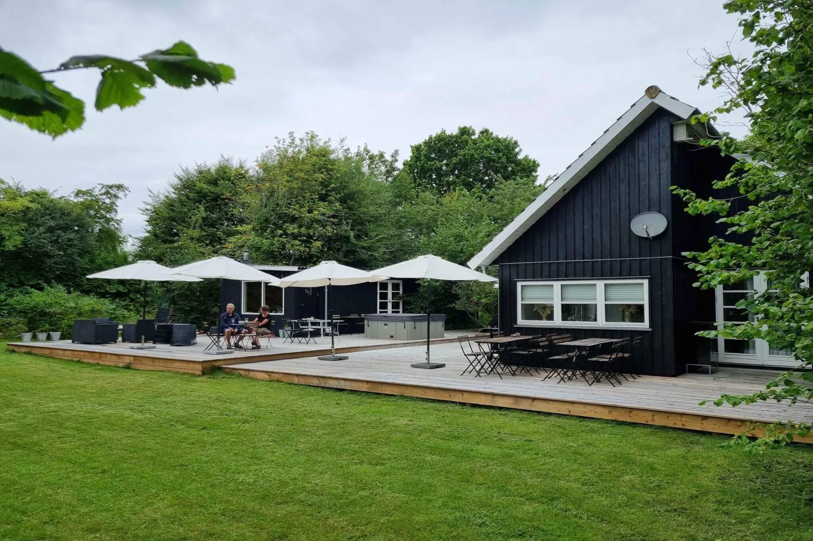 4 Sterne Ferienhaus in Faxe Ladeplads-Im Freien