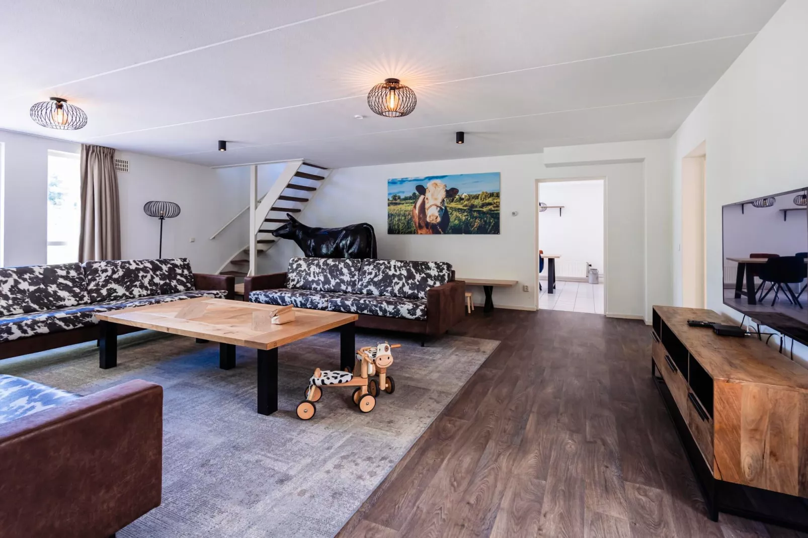 16 - Persons Family bungalow-Salon