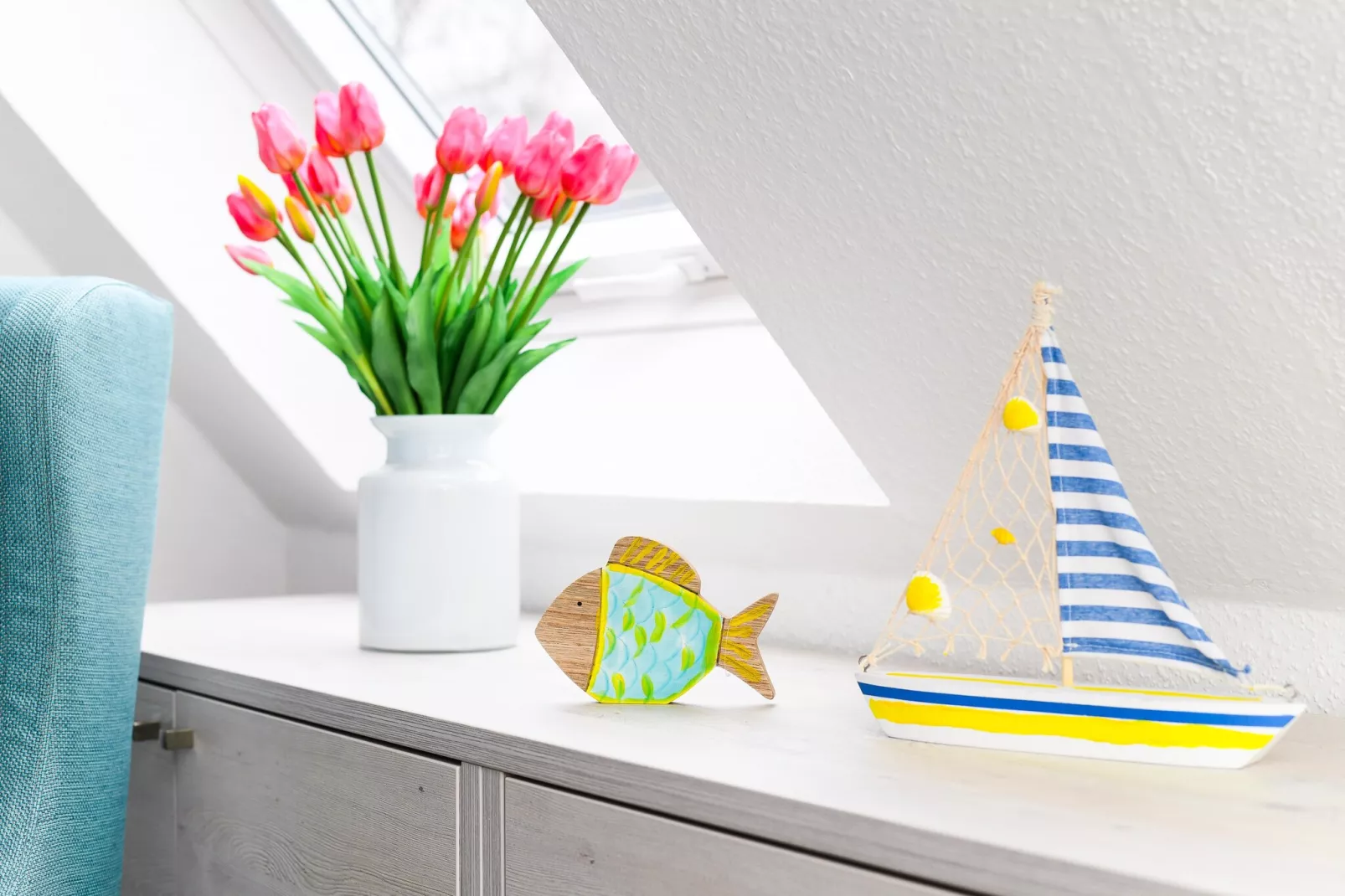 Haus Strandkorb 3-Wohnzimmer