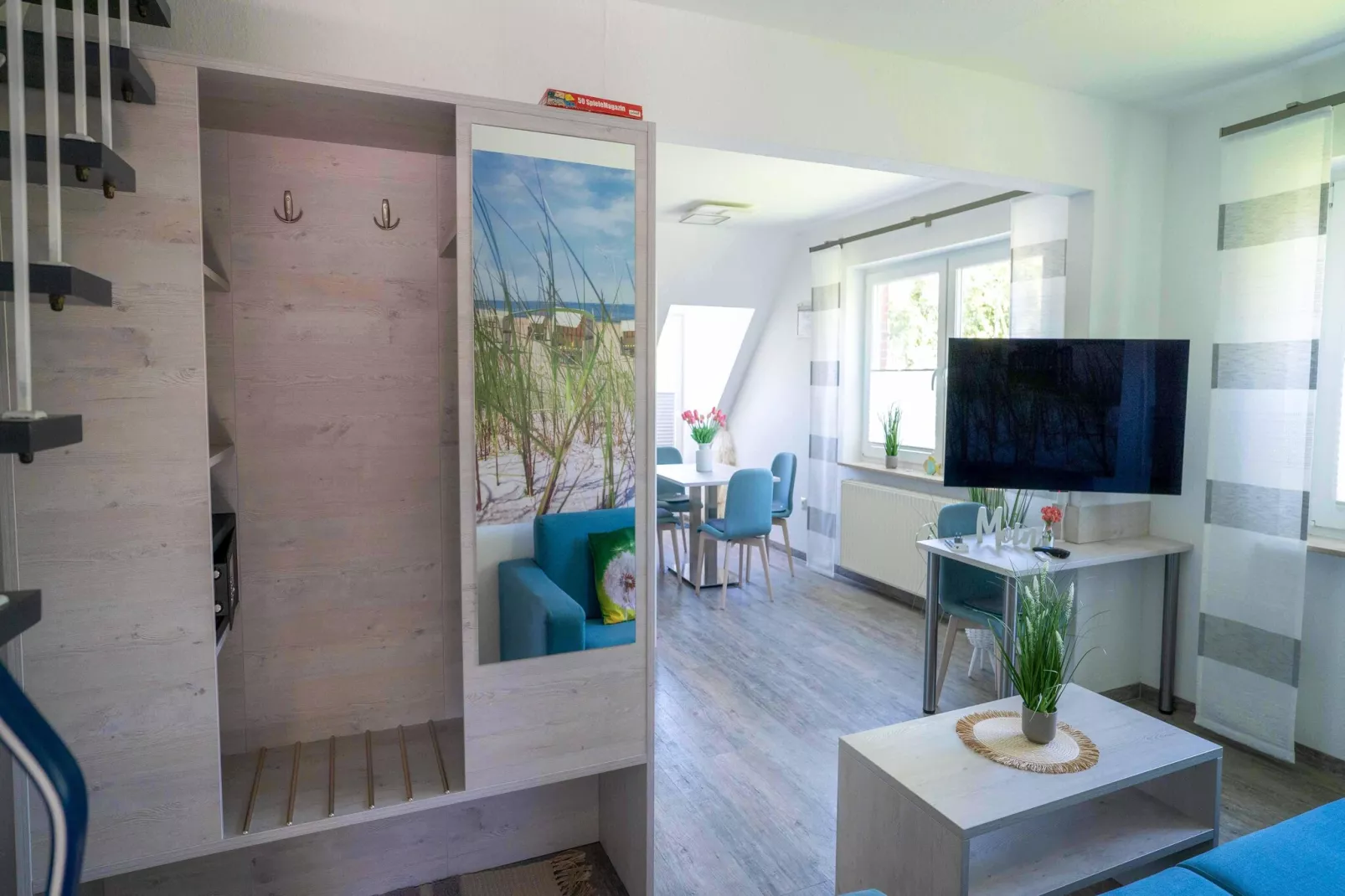 Haus Strandkorb 4-Living room
