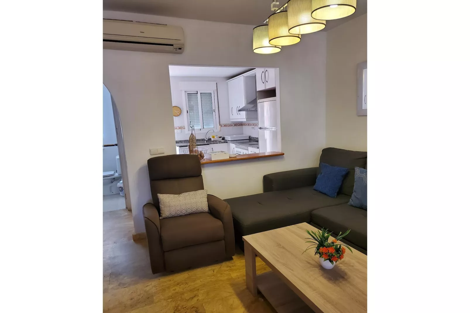 CT 341 AL - Faro's Casa Adosada-Living room