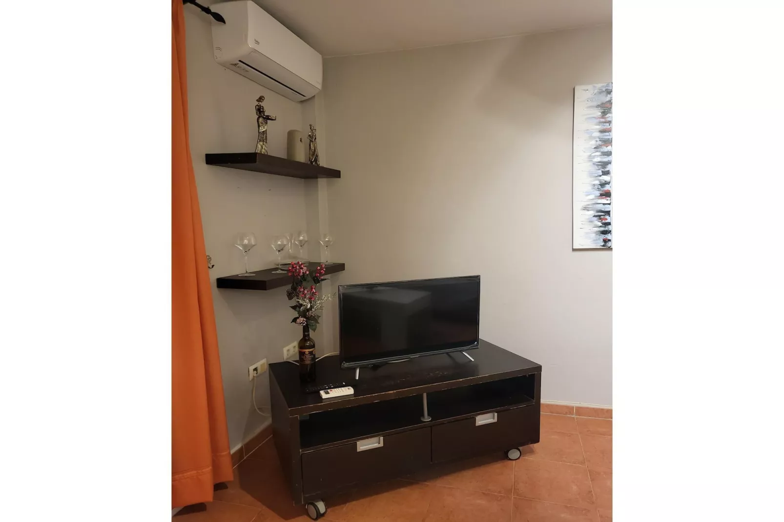 CT 368 AL - Faro's Casa Primera Linea Naturista Veraplaya-Wohnzimmer