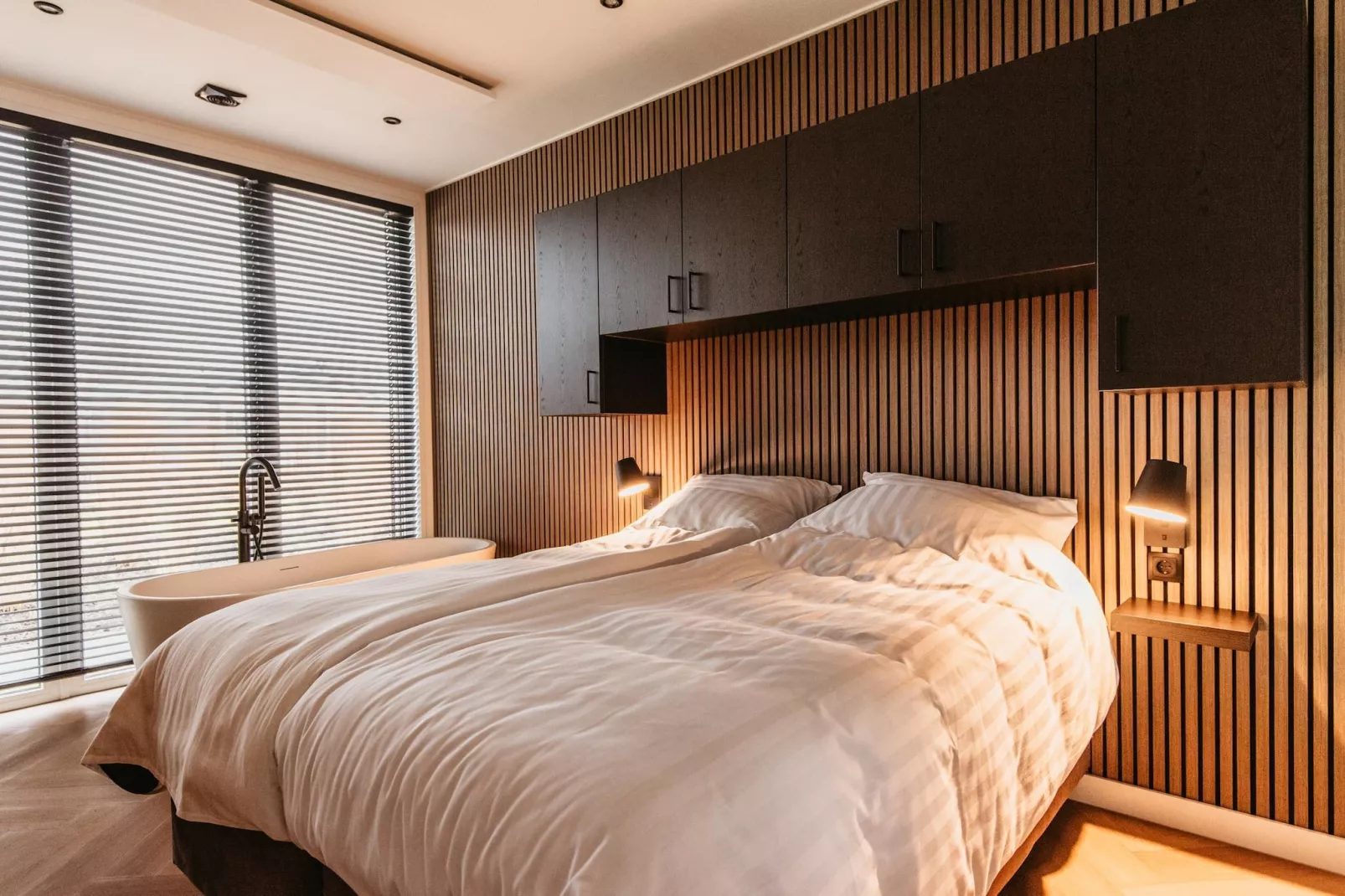 Chalet aan het Water - Betuwse Hofjes - 4P-Schlafzimmer