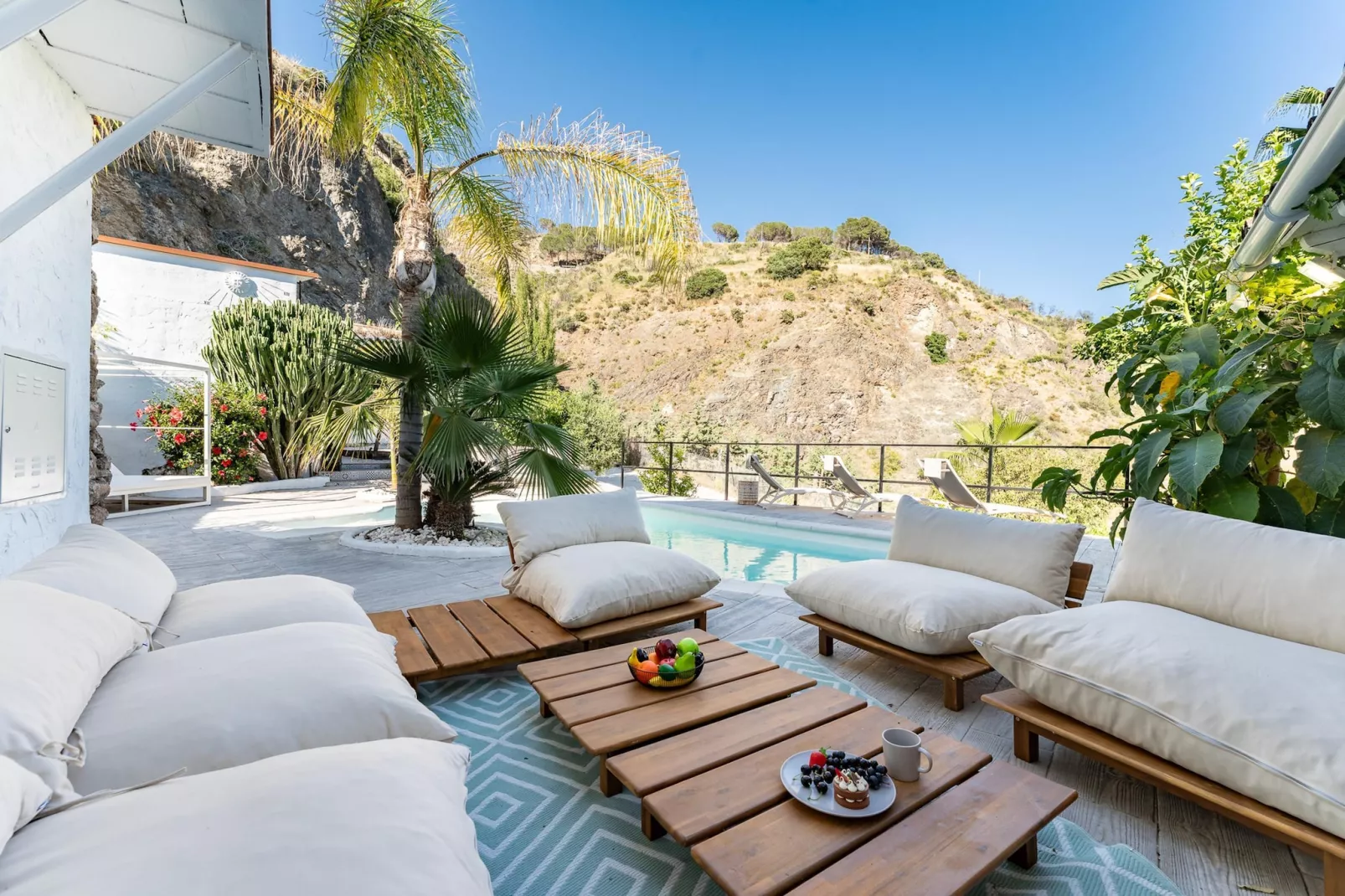 CT 390 - Faros Zen Ohm & Yoga Retreat - Cortijo Pura Paz in Casarabonela-Piscine