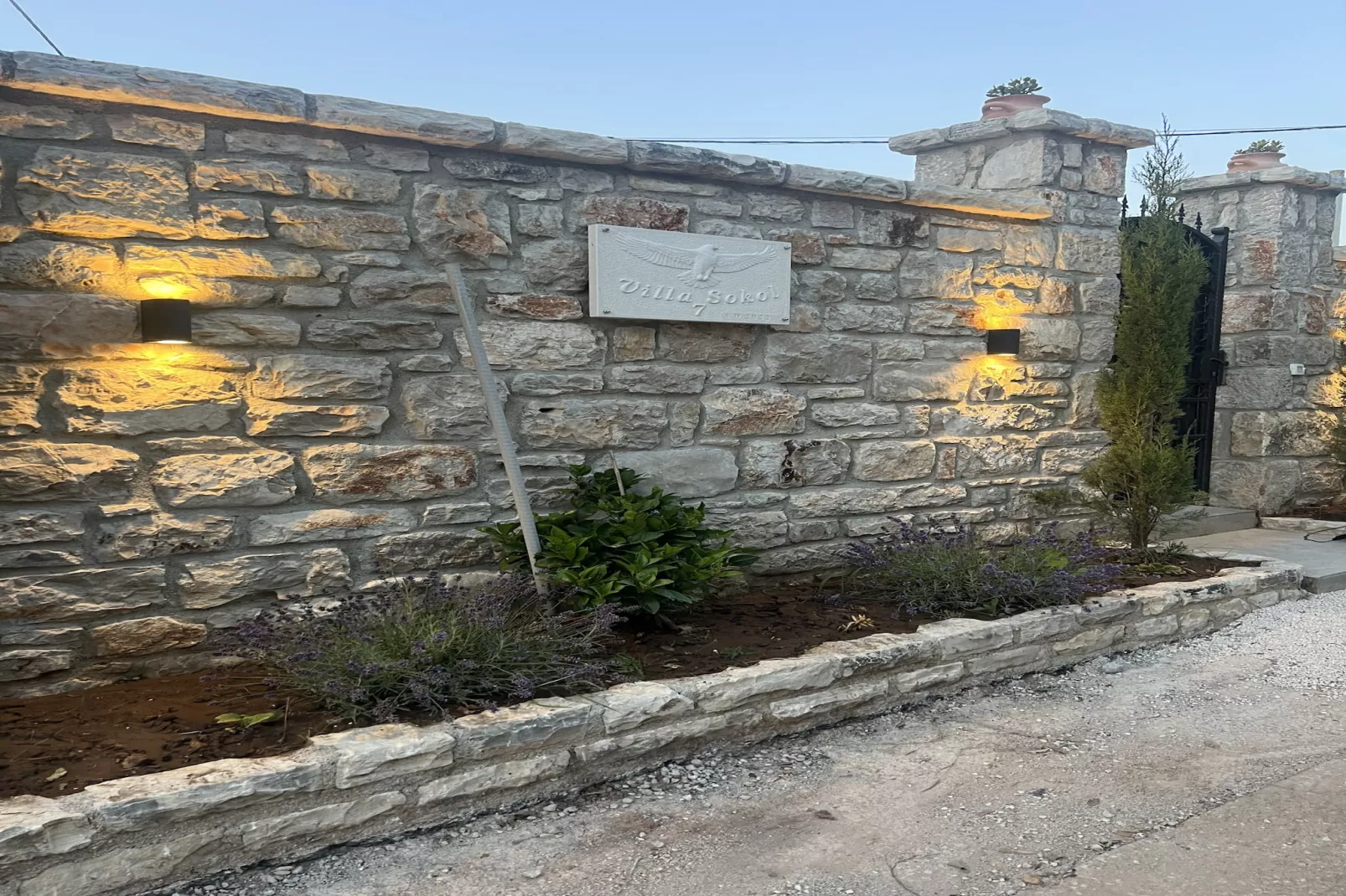 Villa Sokol with private pool-Hall / réception