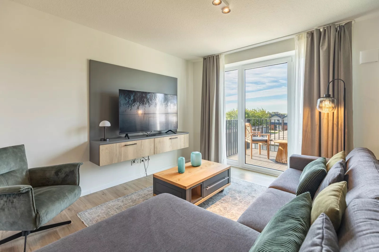 Sandbank de Luxe 7 auf Nordstrand-Salon