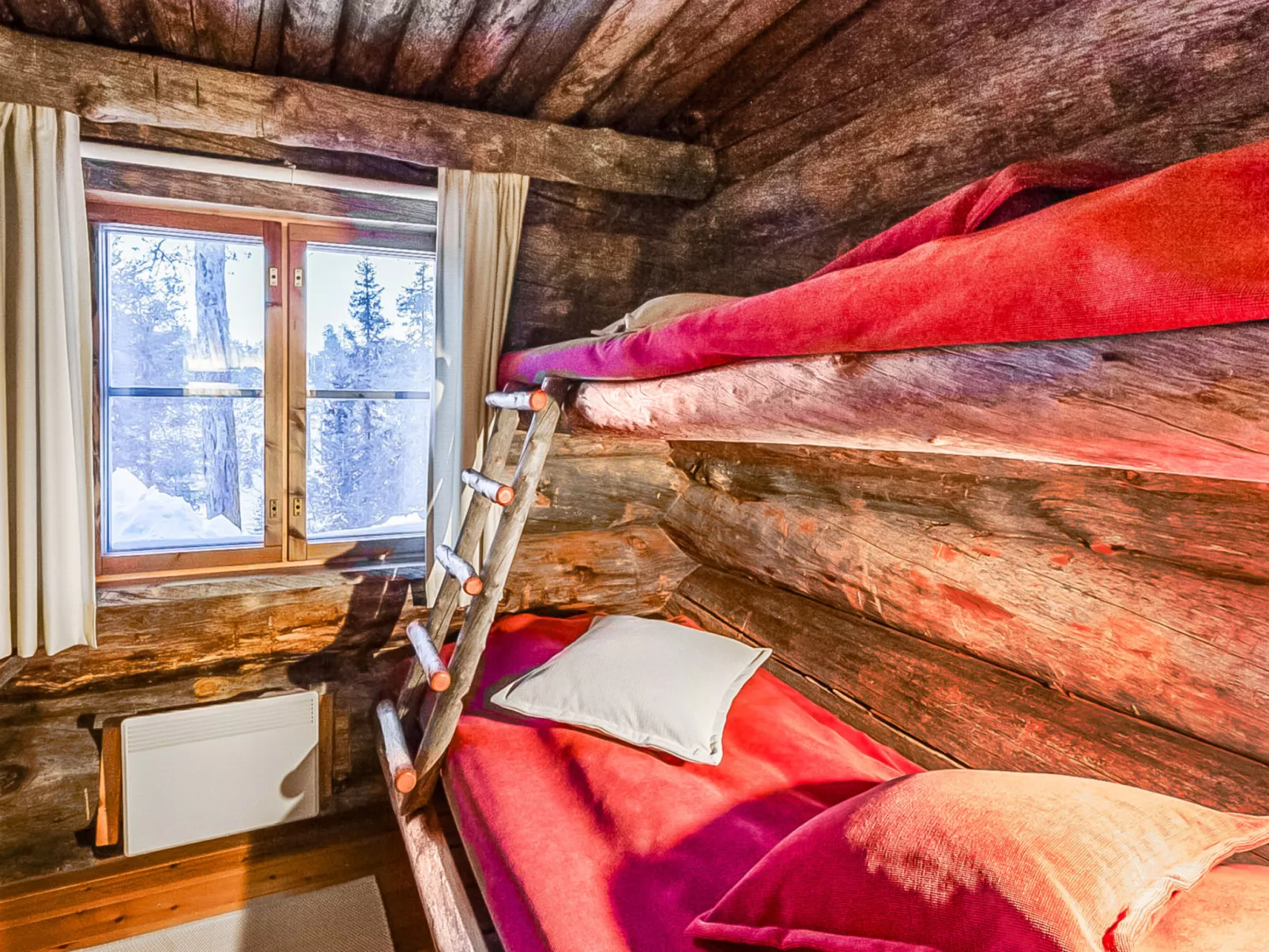 Rukan kelohuvila-Dedans