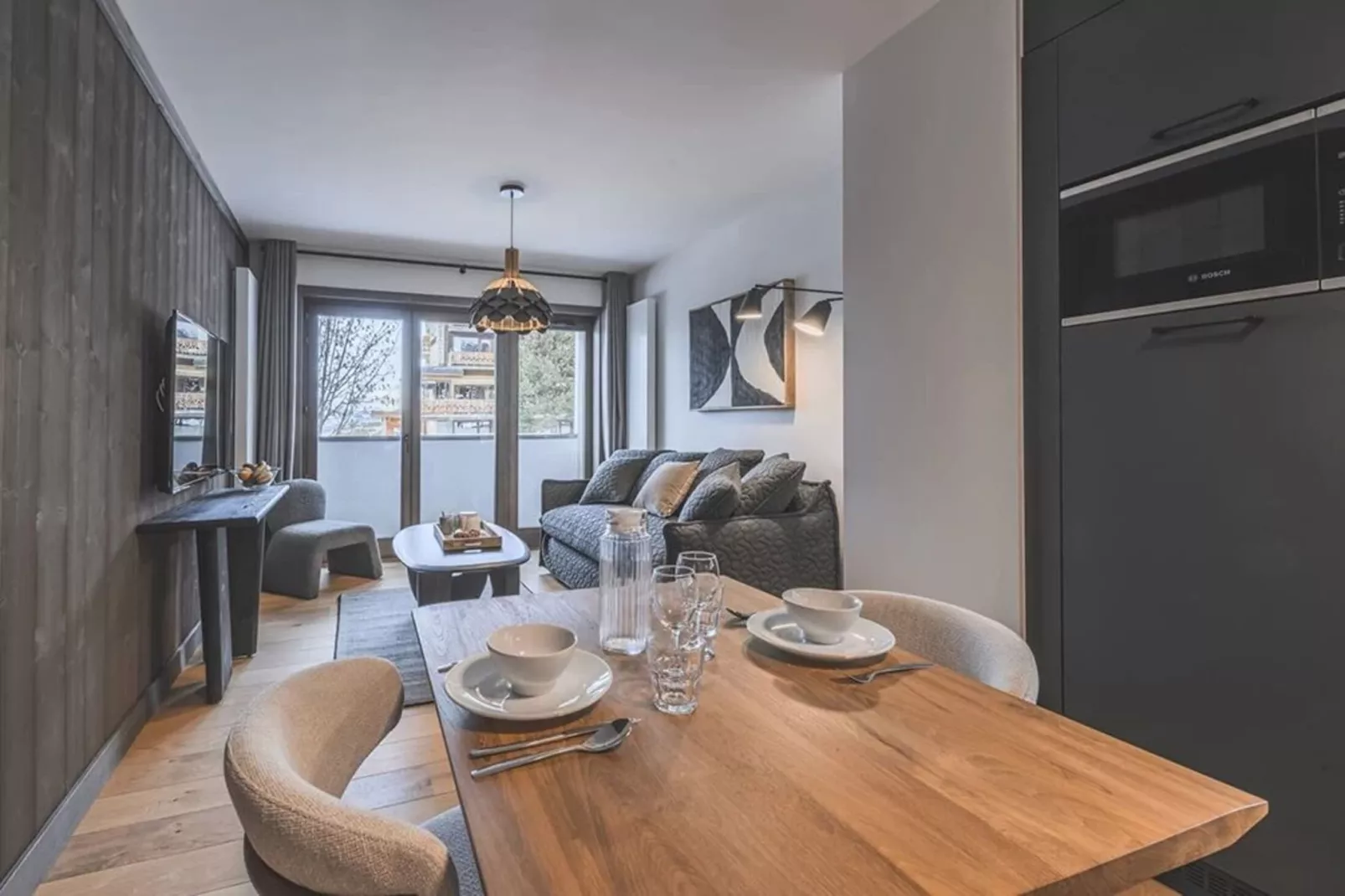 PLAN PEISEY Le Quartz A38S-Esszimmer