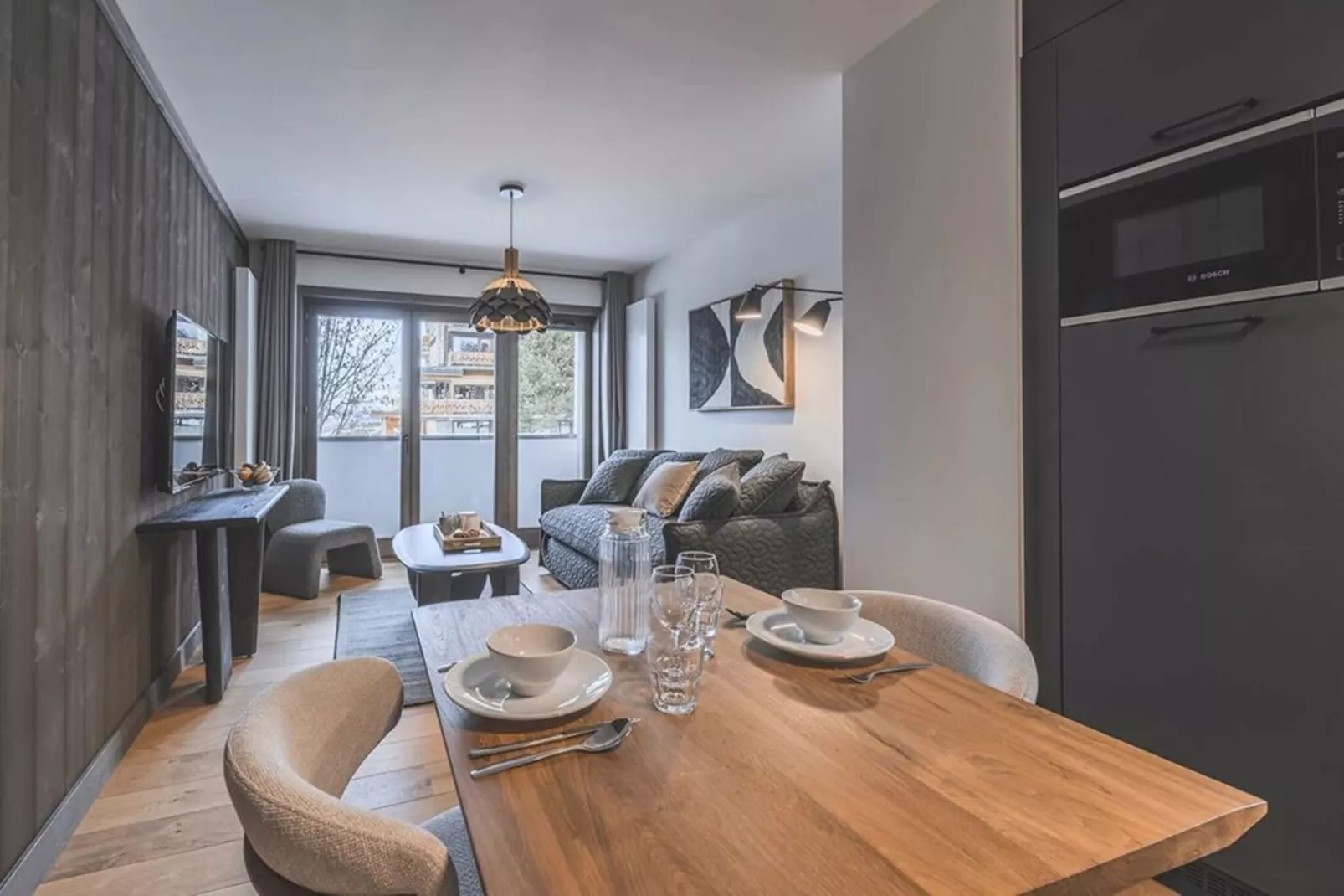 PLAN PEISEY Le Quartz A50S-Esszimmer