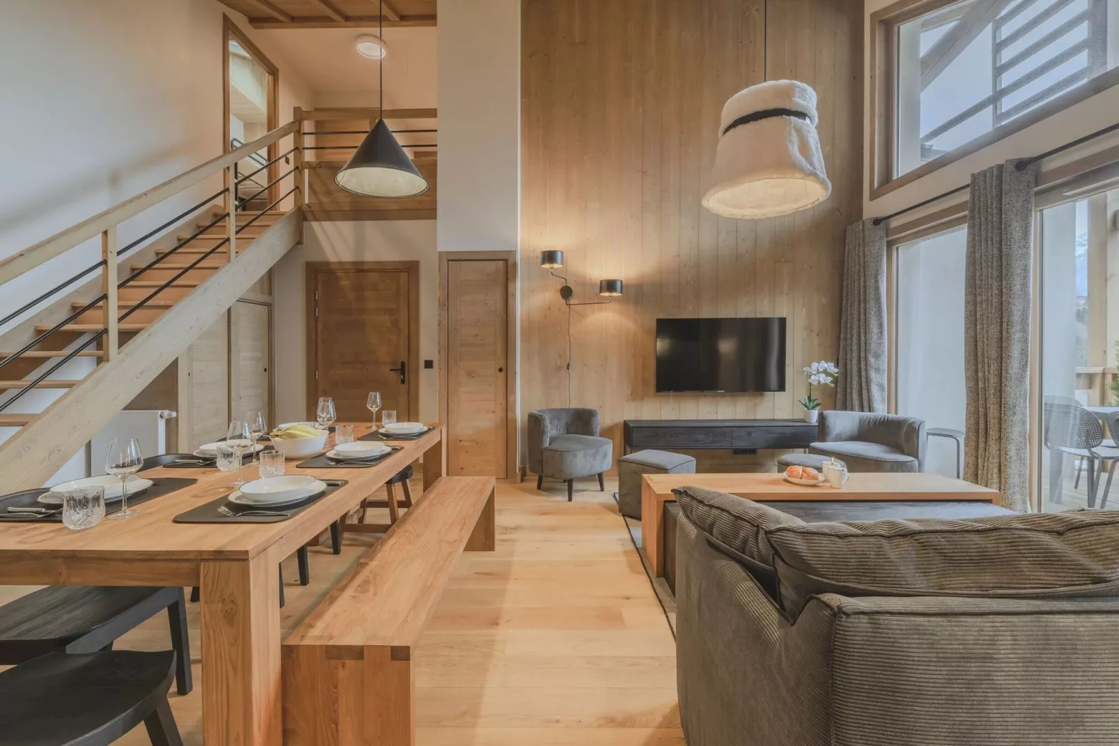 Residence L’ÉCLAT DES VÉRIAZ A26S-Living room