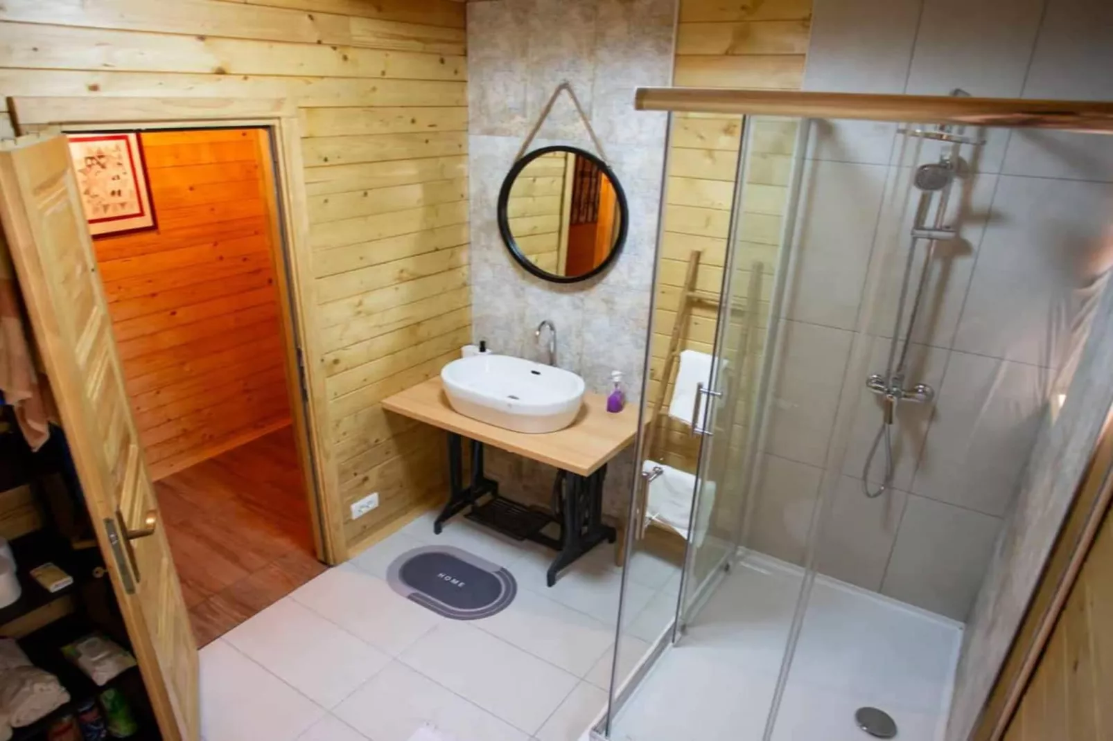Wooden House Vučedol - Four bedroom villa-Bathroom