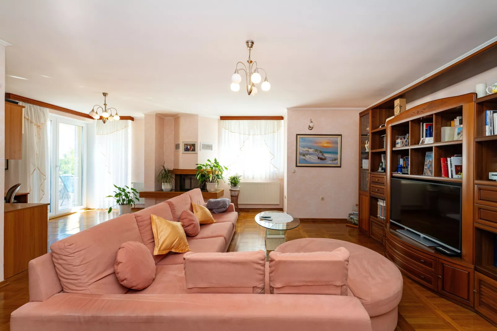 Beach house Privlaka-Wohnzimmer