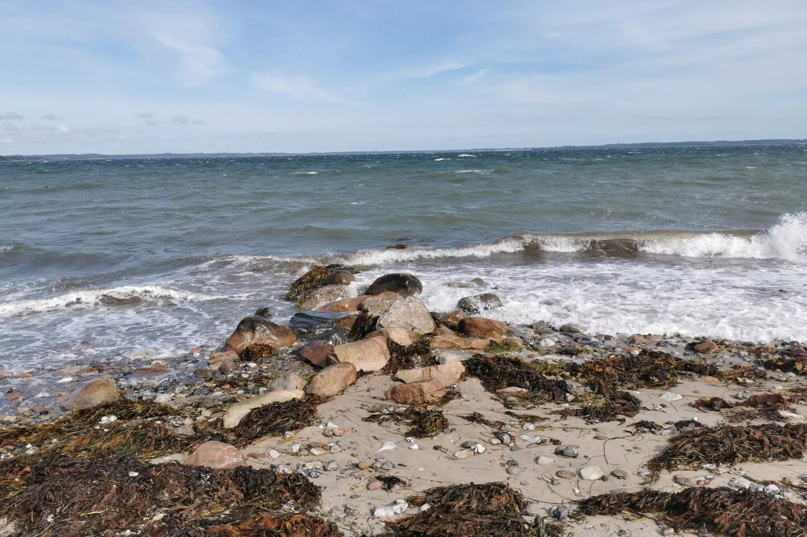 8 person holiday home in Knebel-Water view