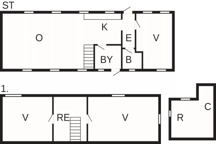 6 person holiday home in Rudkøbing-Floor plan
