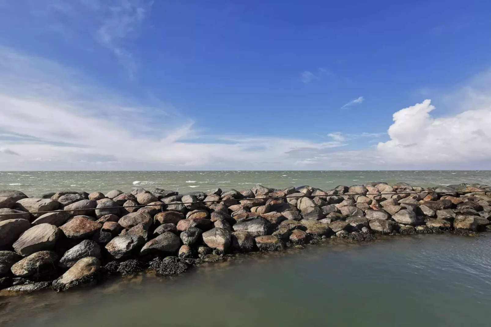 Retro Strand Ruckzug in Gedesby-Wasserblick