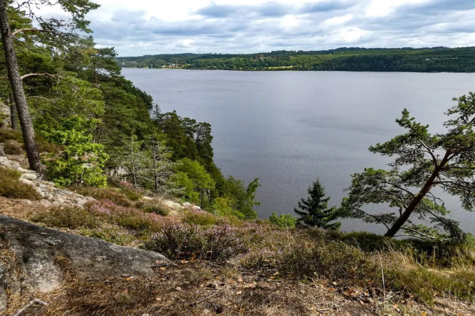 5 person holiday home in TENHULT/JÖNKÖPING-Water view