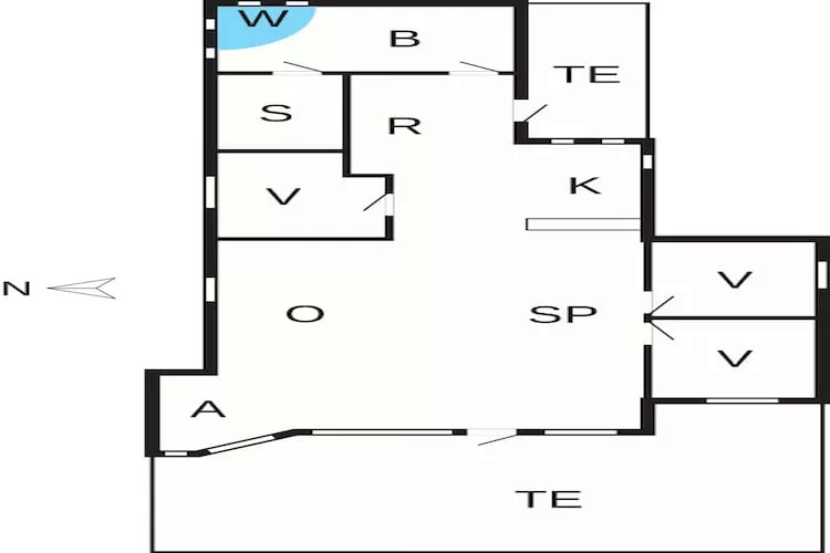 Maison de vacances pour 8 a Sydals-By Traum-Plan