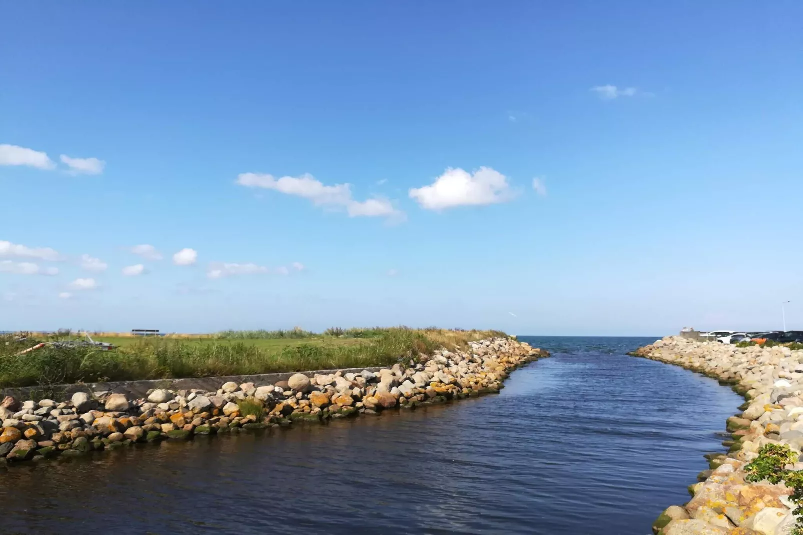 8 person holiday home in Sæby-By Traum-Water view