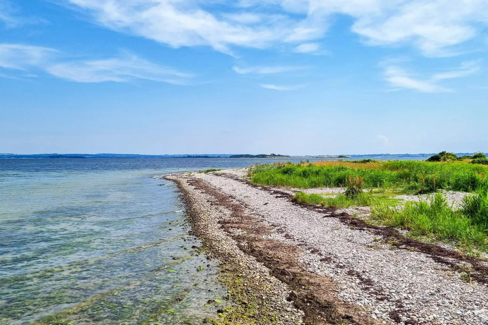 Ferienhaus mit Blick auf Baring Vig-Wasserblick