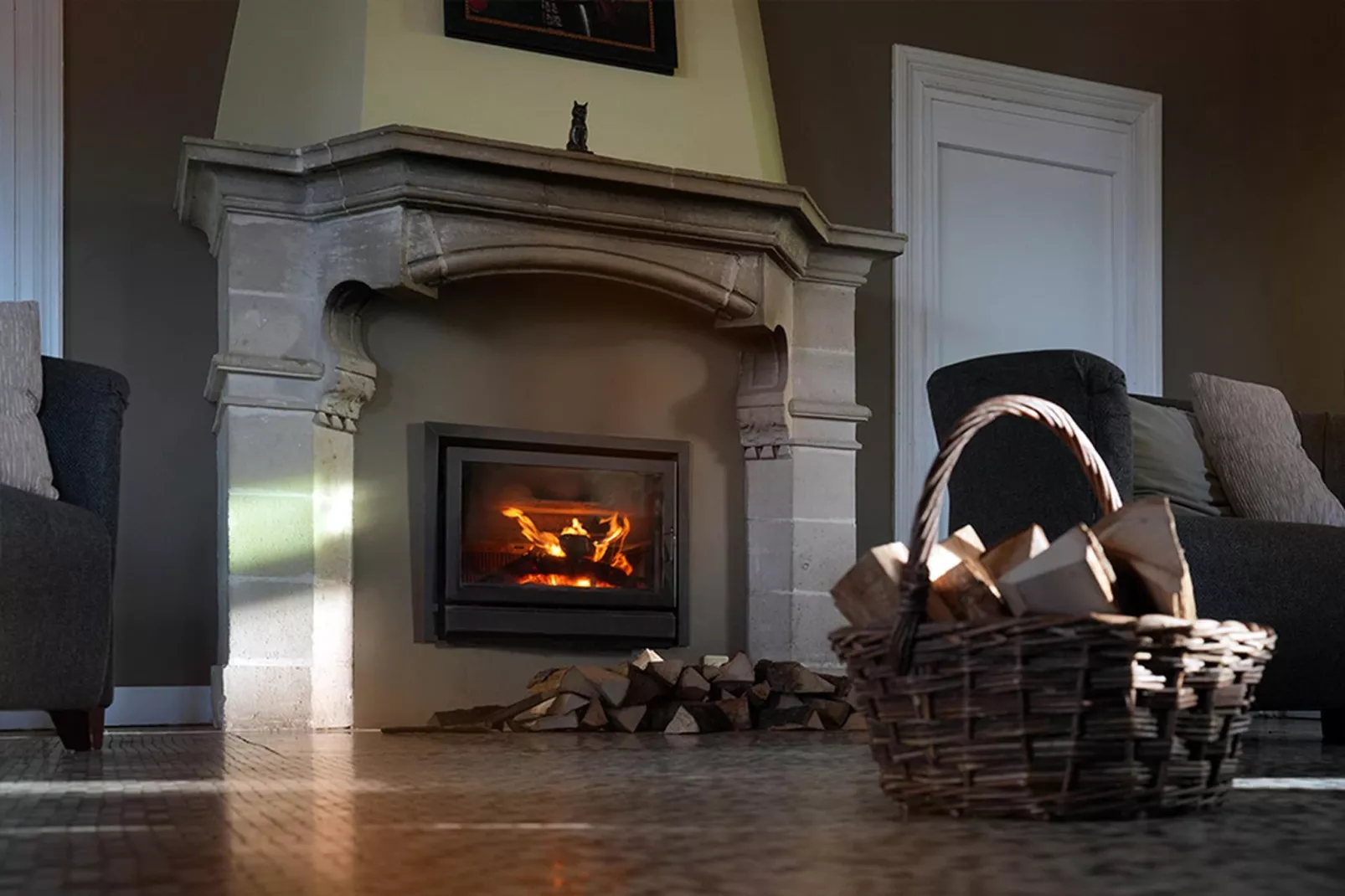 Château de luxe-Living room