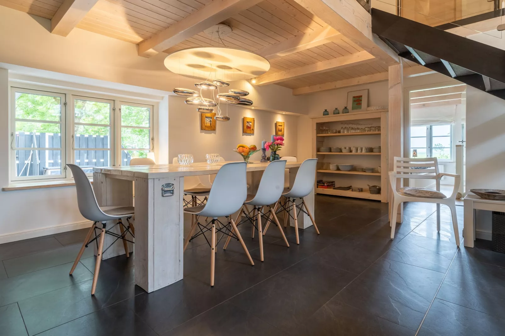 Ferienhaus Hygge Westerhever-Wohnzimmer