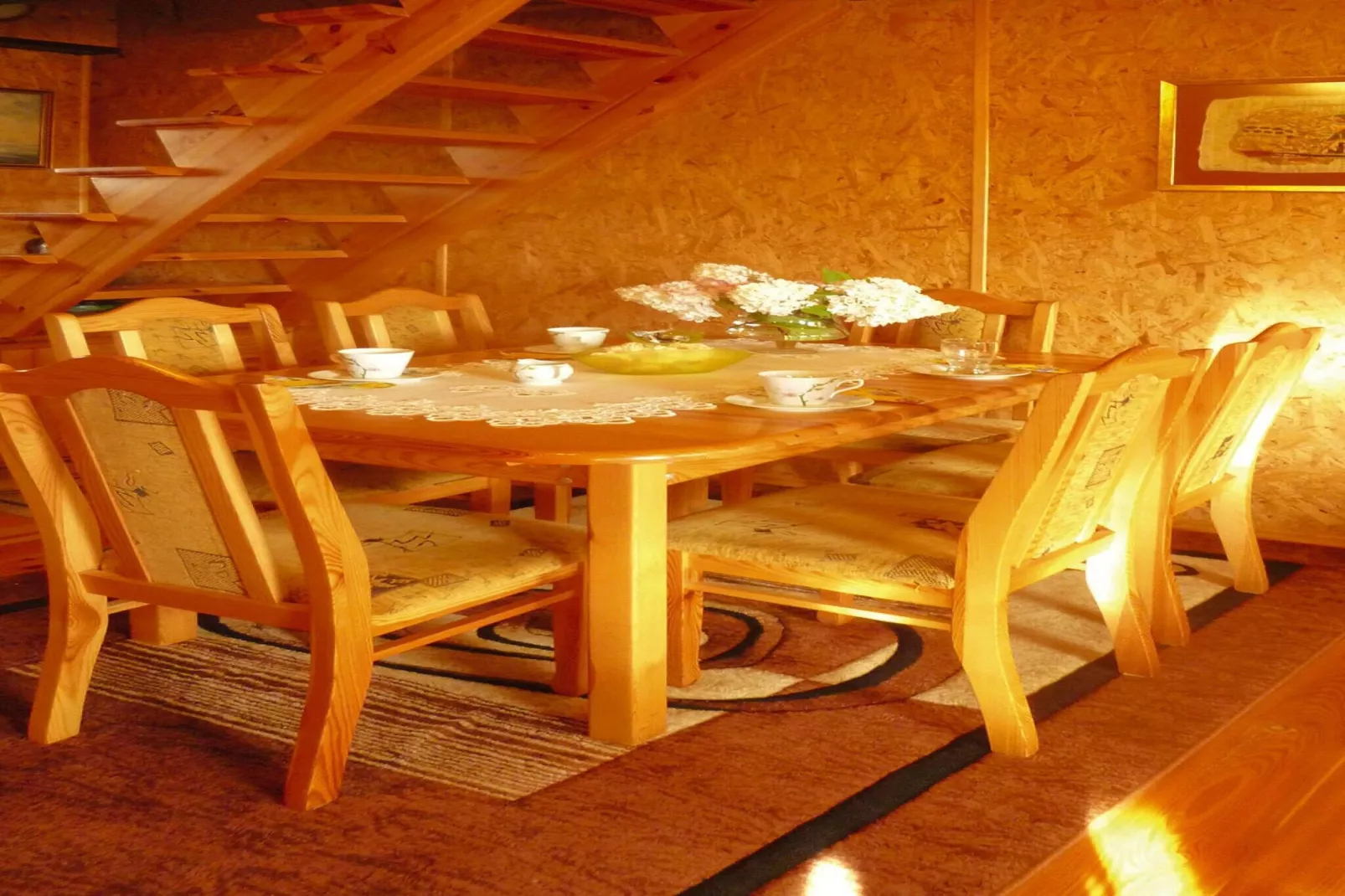 Holiday home Bieszkowice-Salle à manger