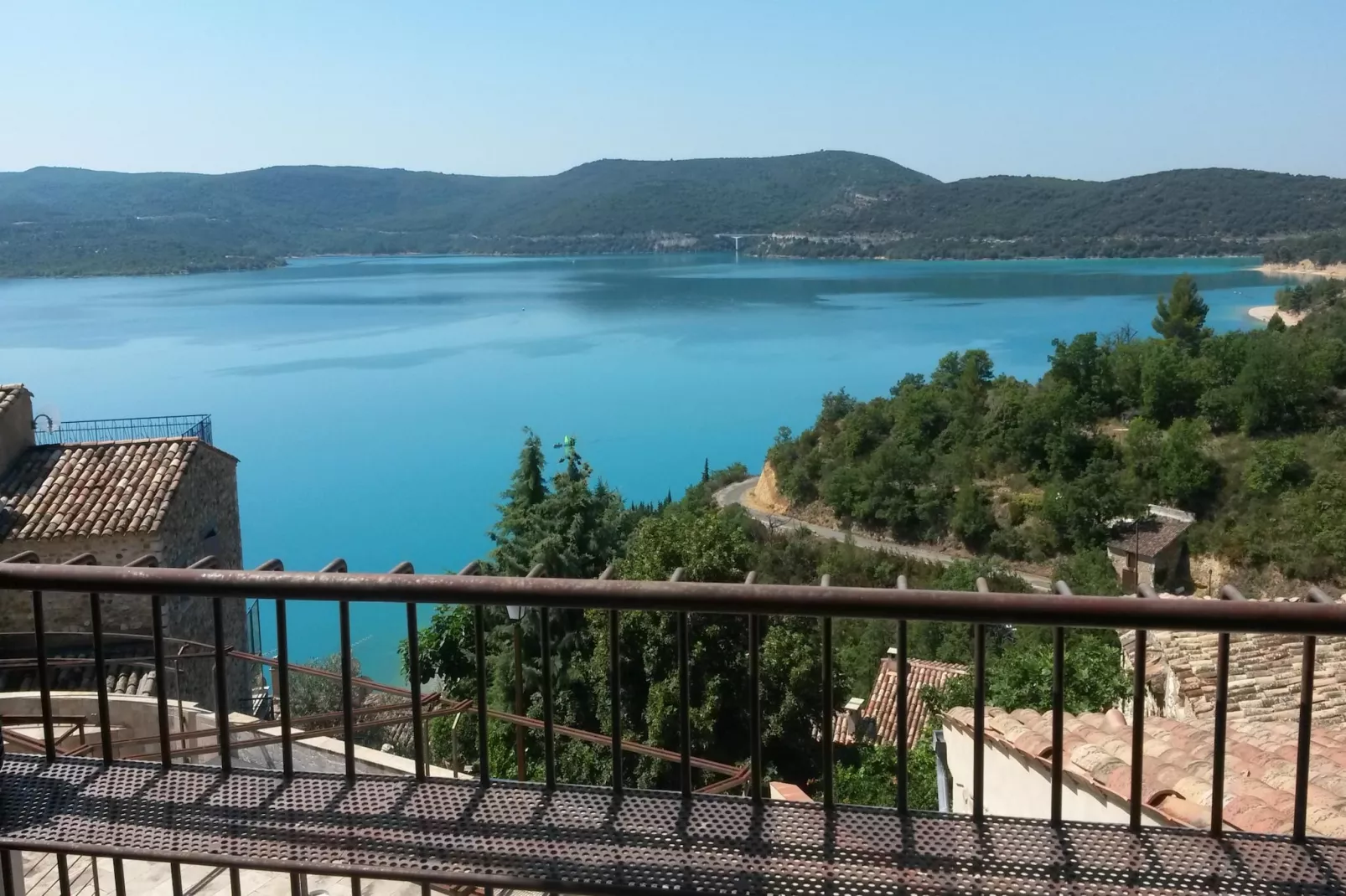 Ferienhaus in Sainte-Croix-du-Verdon-View in summer