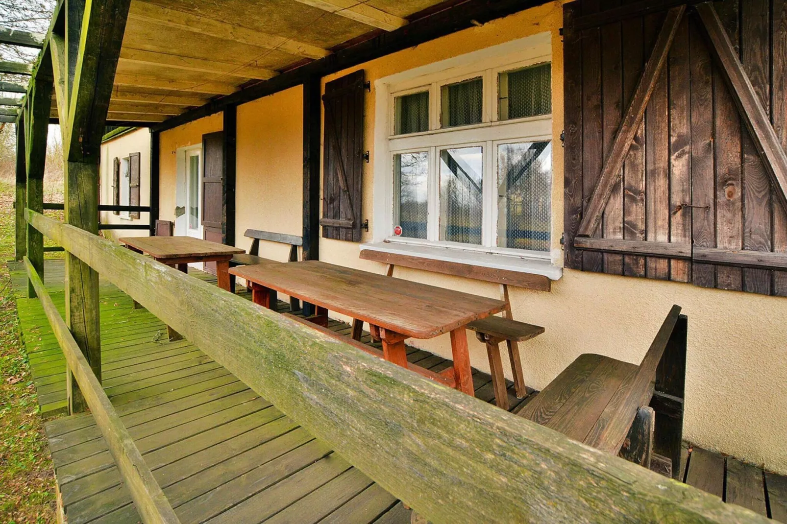 Żółty Dom Grąbczyn-Terrace balcony