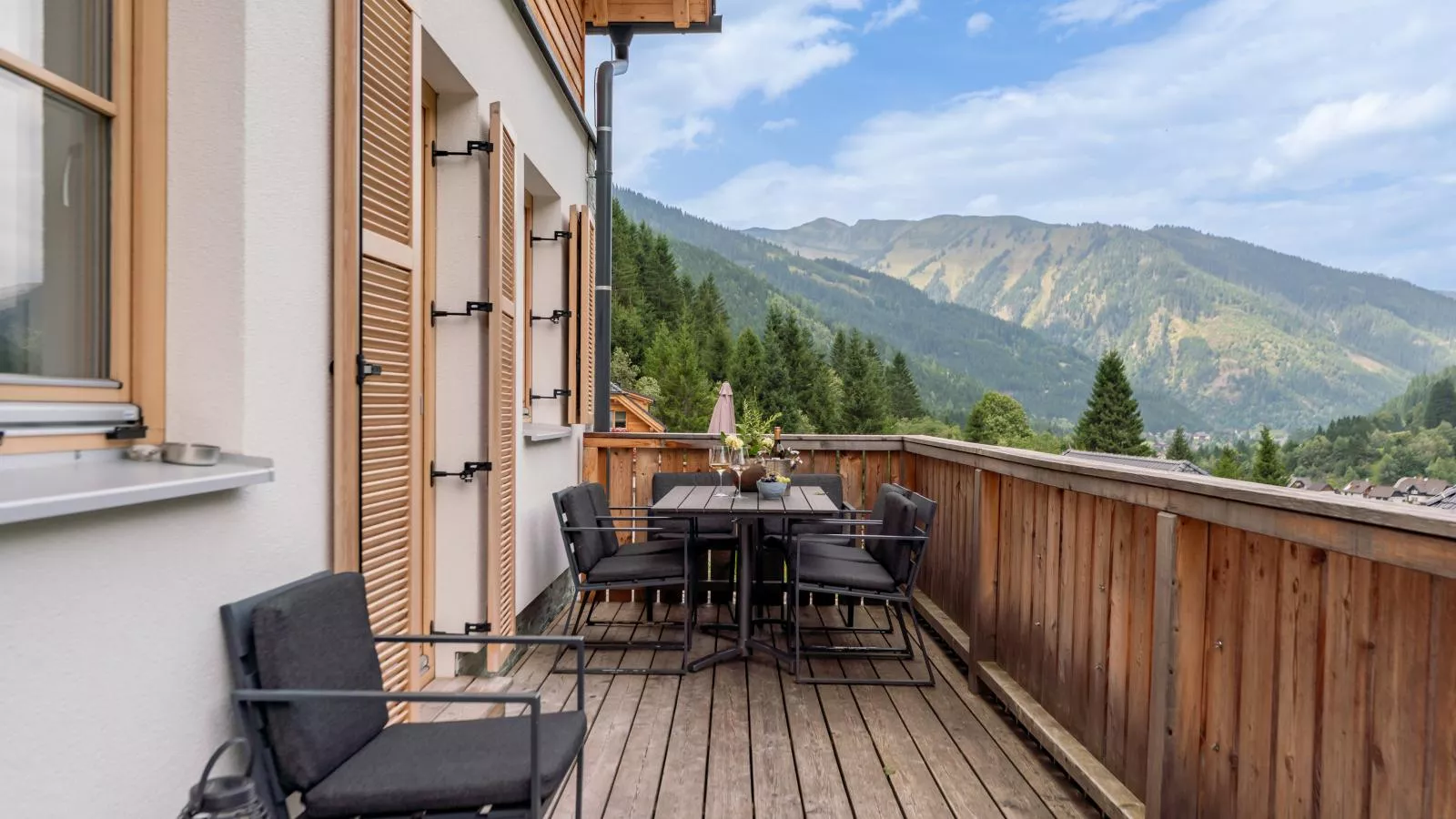 Haus Ganbei-Terrasse / balcon