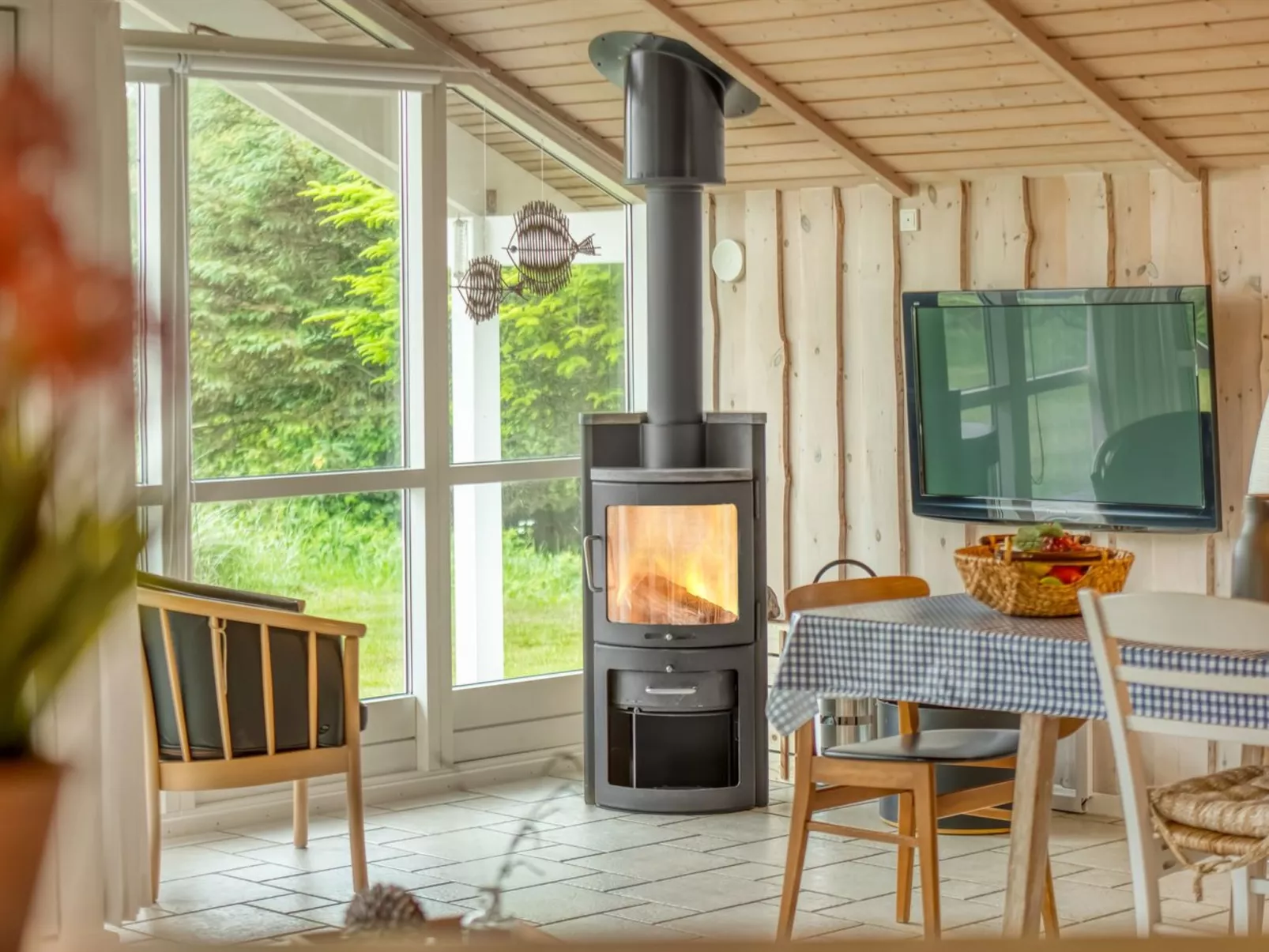 "Leya" - 1.2km from the sea-Dedans