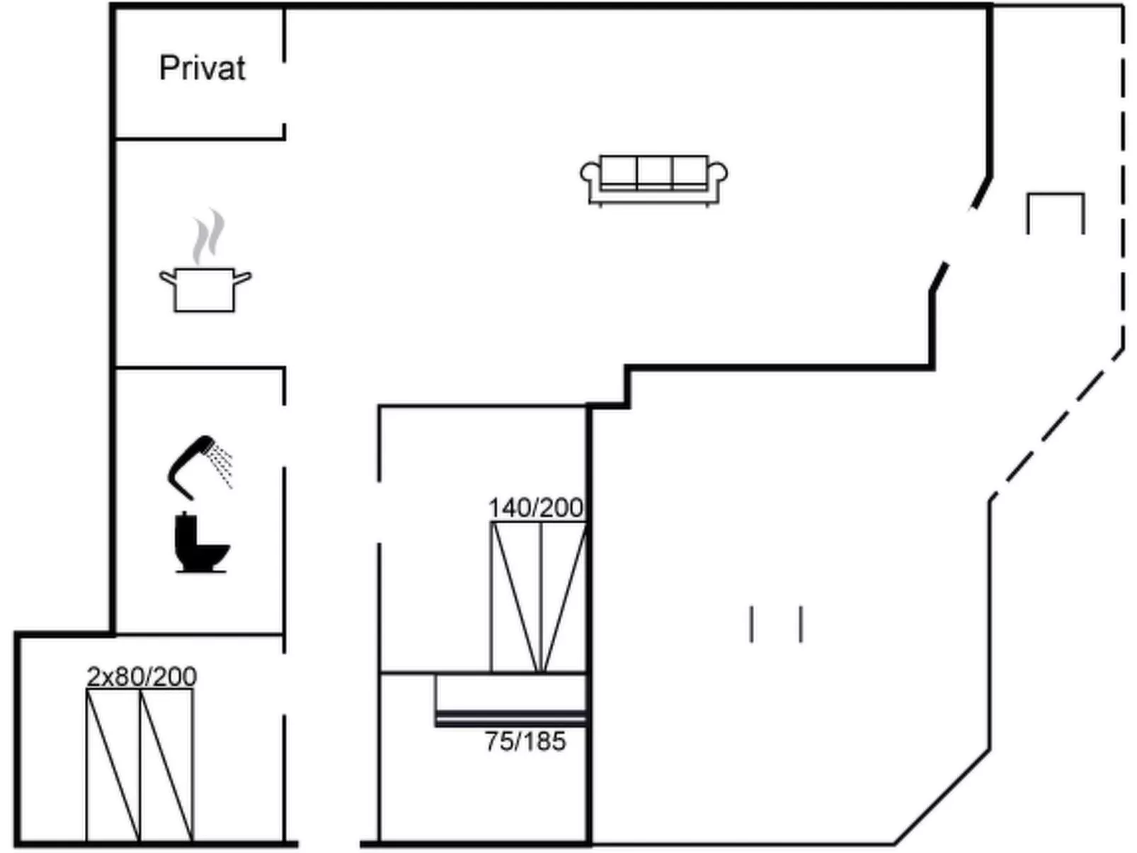 "Nico" - 1.1km from the sea-Drinnen