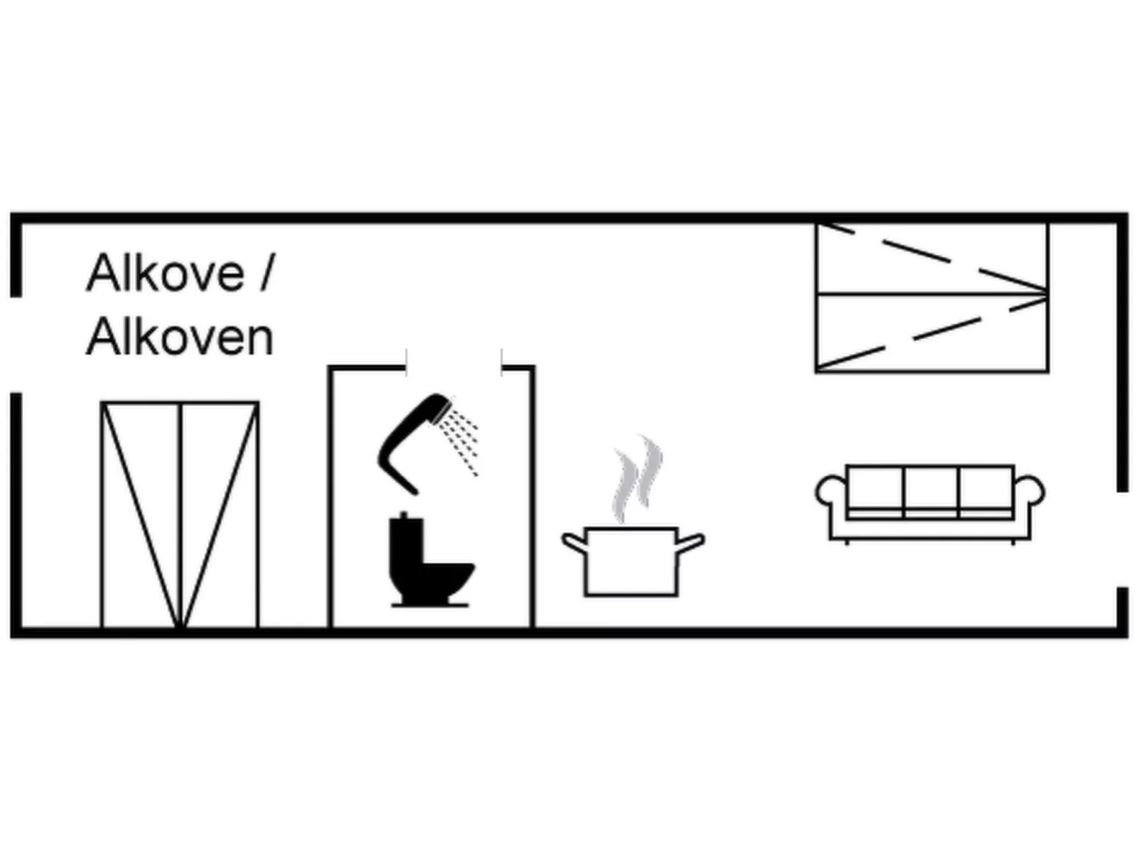 "Wemund" - 500m from the sea-Dedans