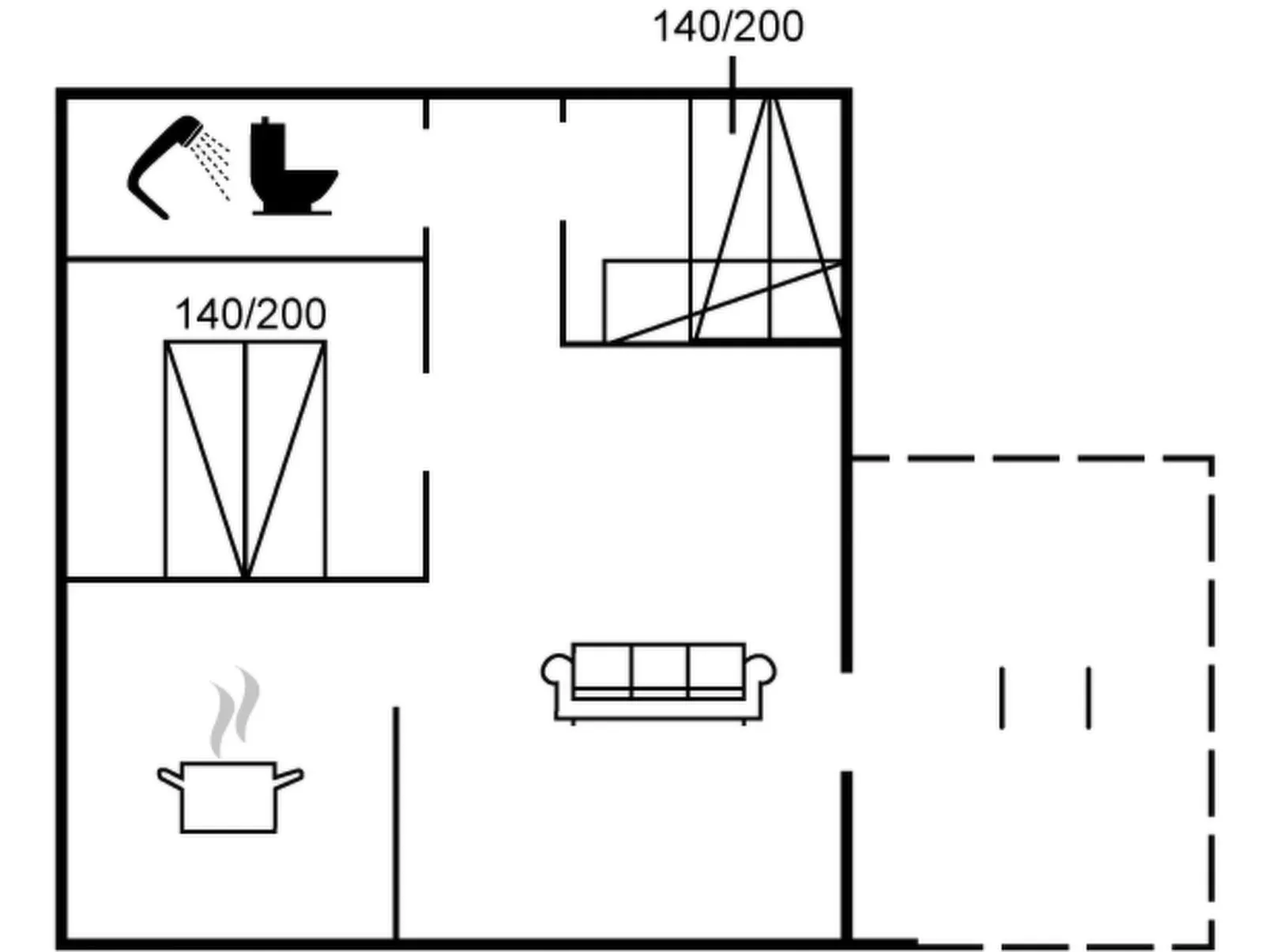 "Melba" - 8km from the sea-Drinnen
