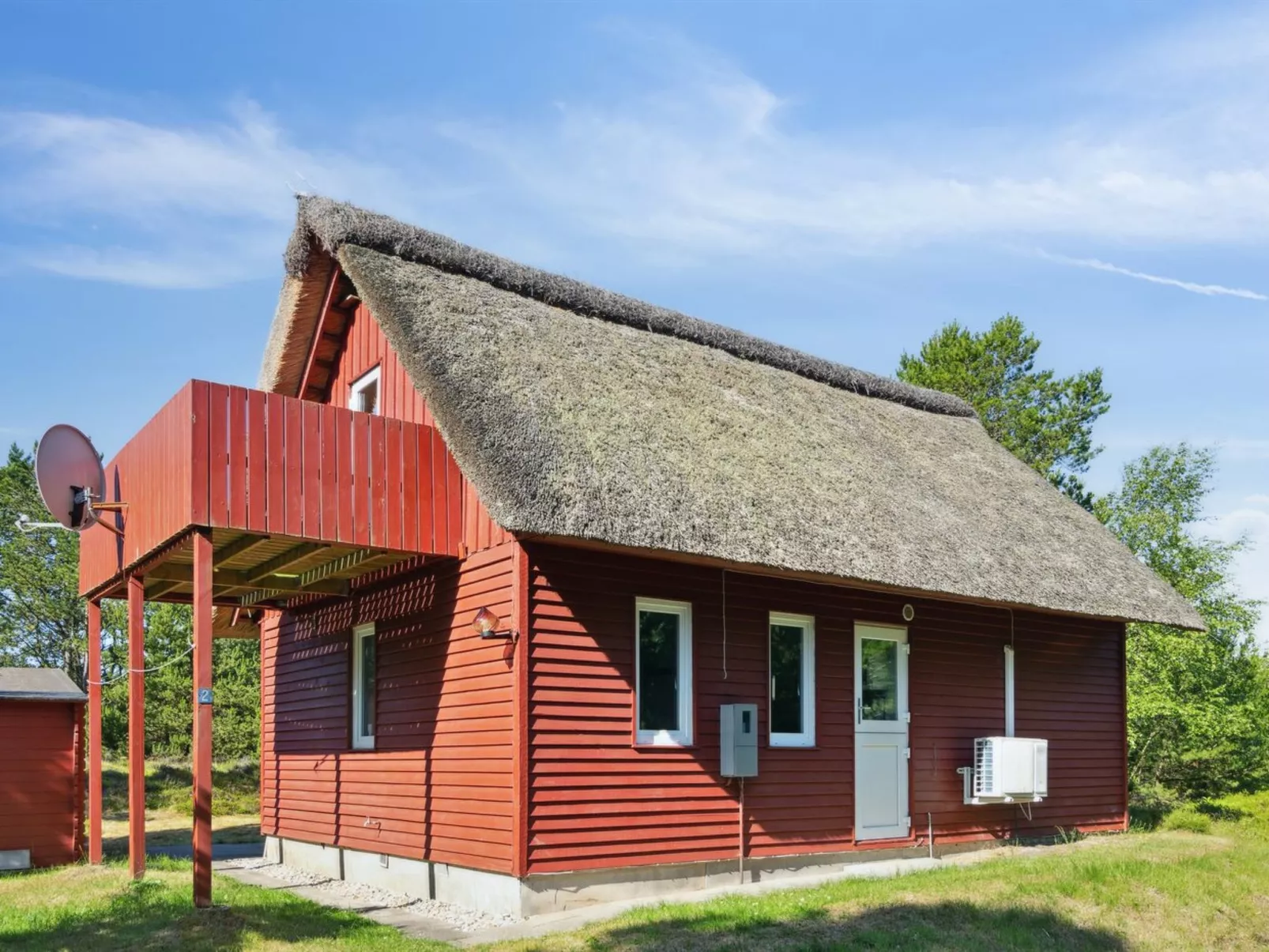 "Alflak" - 5.2km from the sea-Dehors