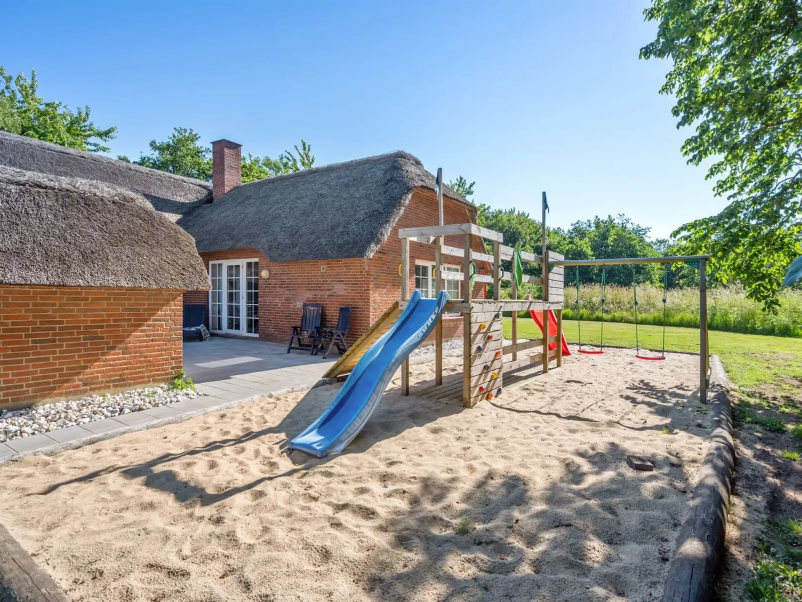 "Thana" - 1.4km from the sea-Dehors