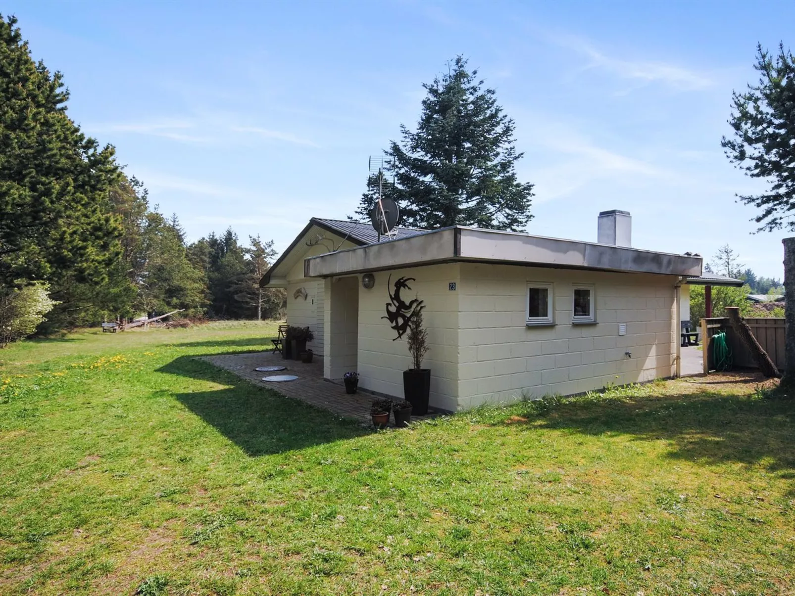 "Oberon" - 3km from the sea-Dehors