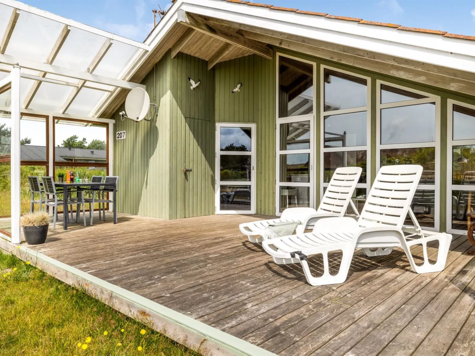 "Gedda" - 700m from the sea-Dehors