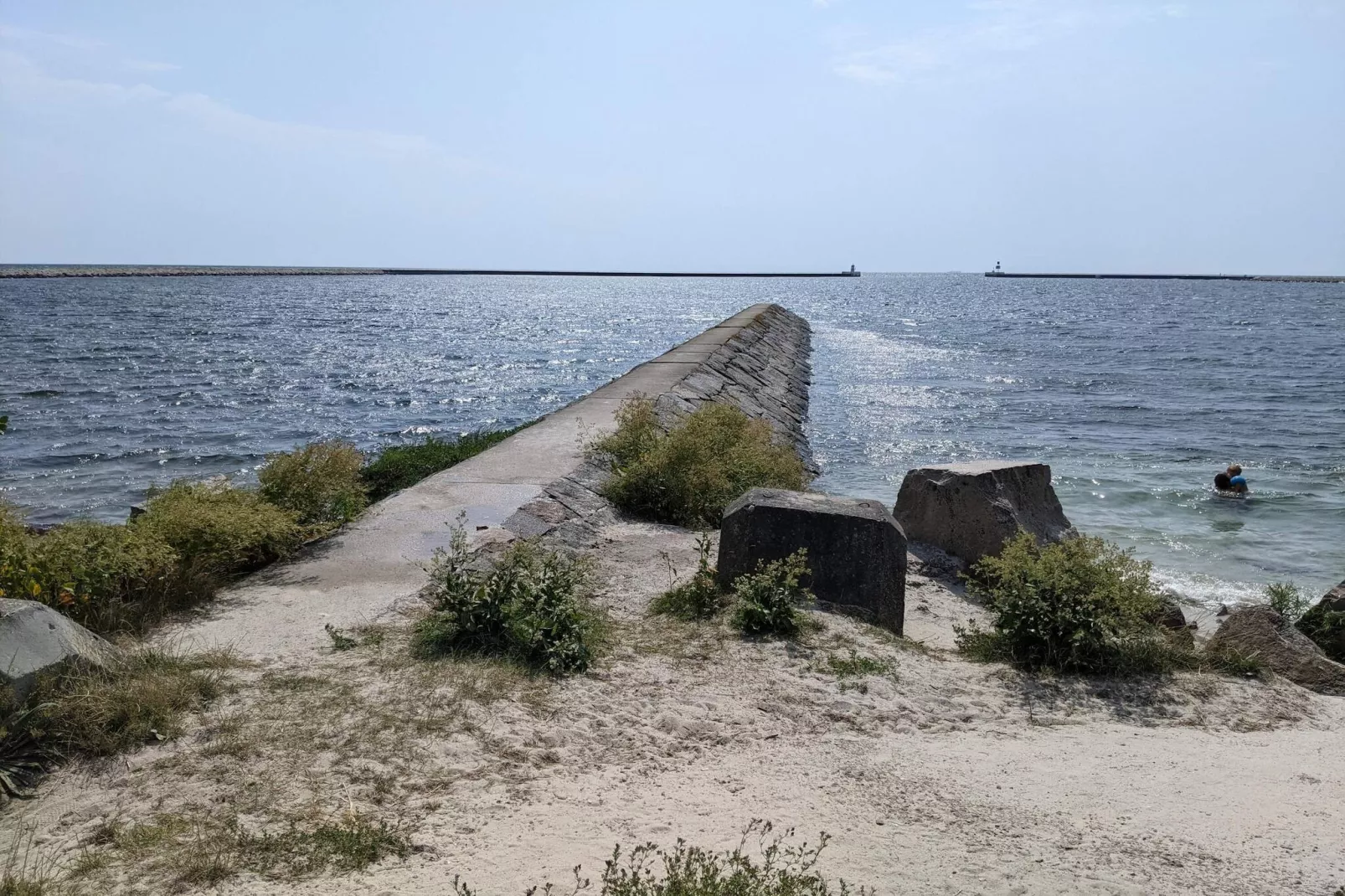 Maison de vacances pour 3 a HUNVIGAN-By Traum-Vue sur l'eau