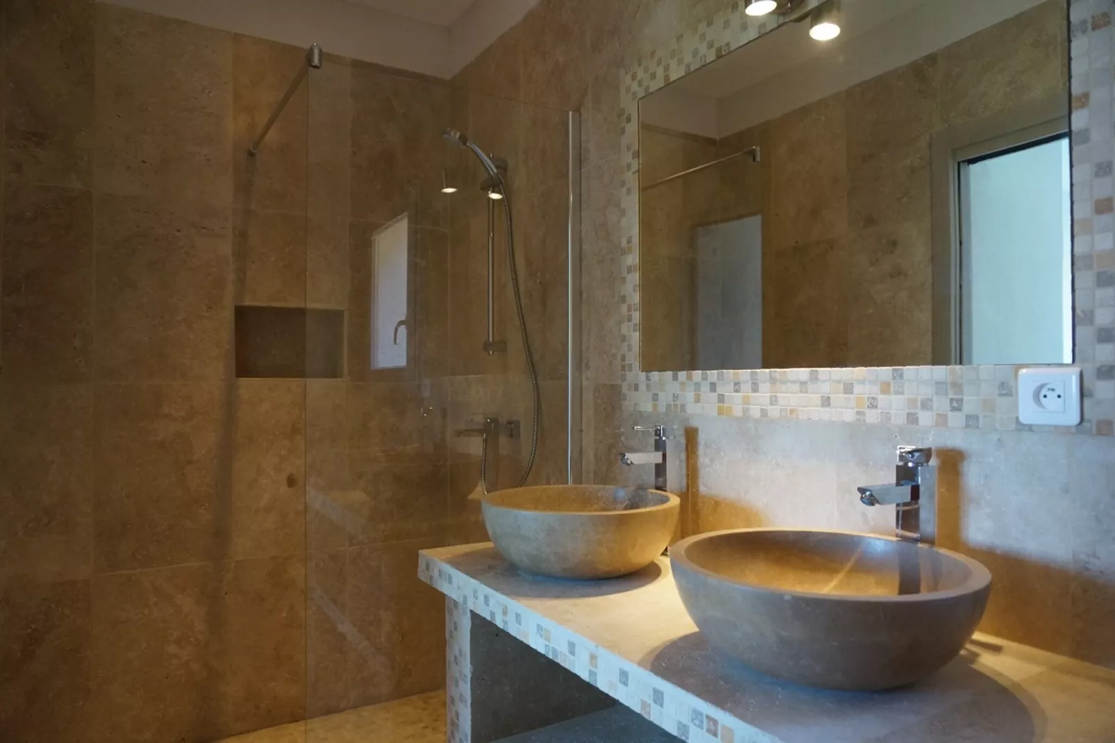 Holiday Villa - Solenzara  // Villa Orizonte-Bathroom