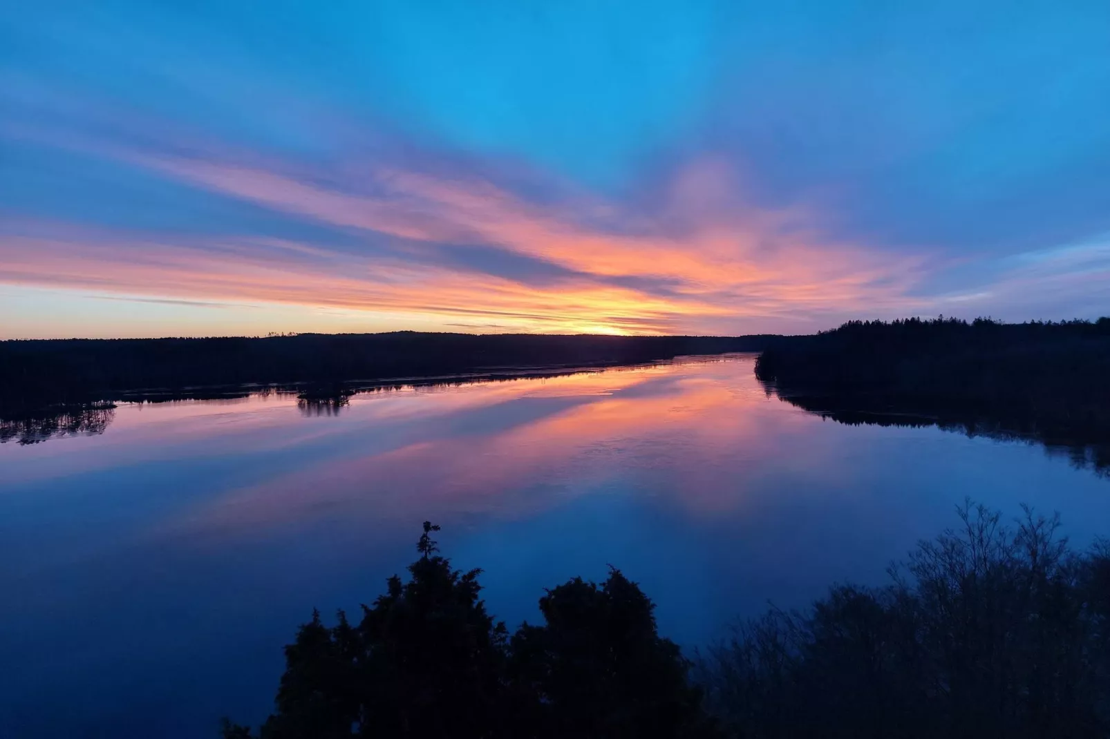 Maison de vacances pour 6 a Olofström-By Traum-Vue sur l'eau