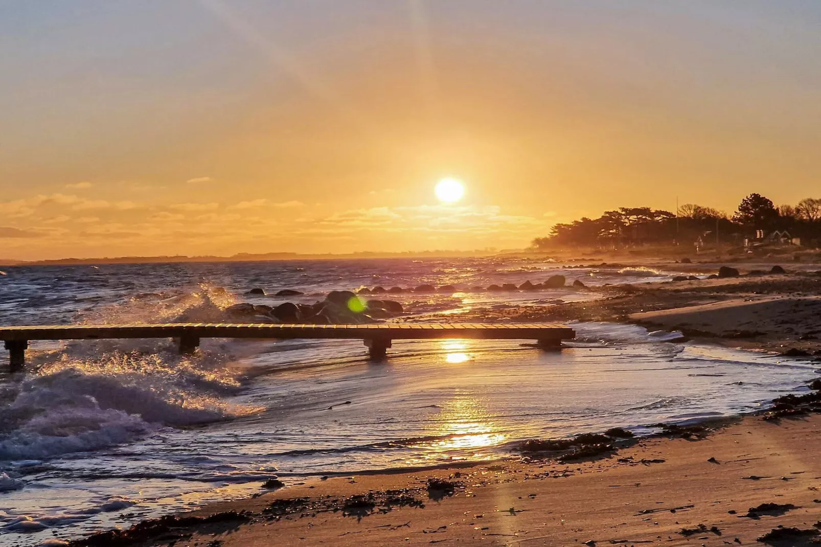 Maison de vacances pour 6 a Otterup-By Traum-Vue sur l'eau