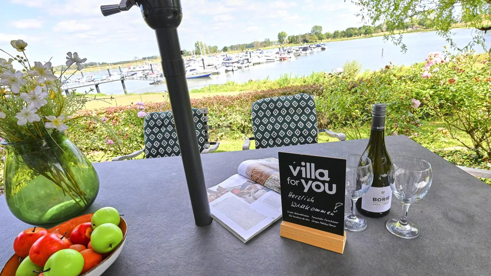 Rose Garden-Jardins en été