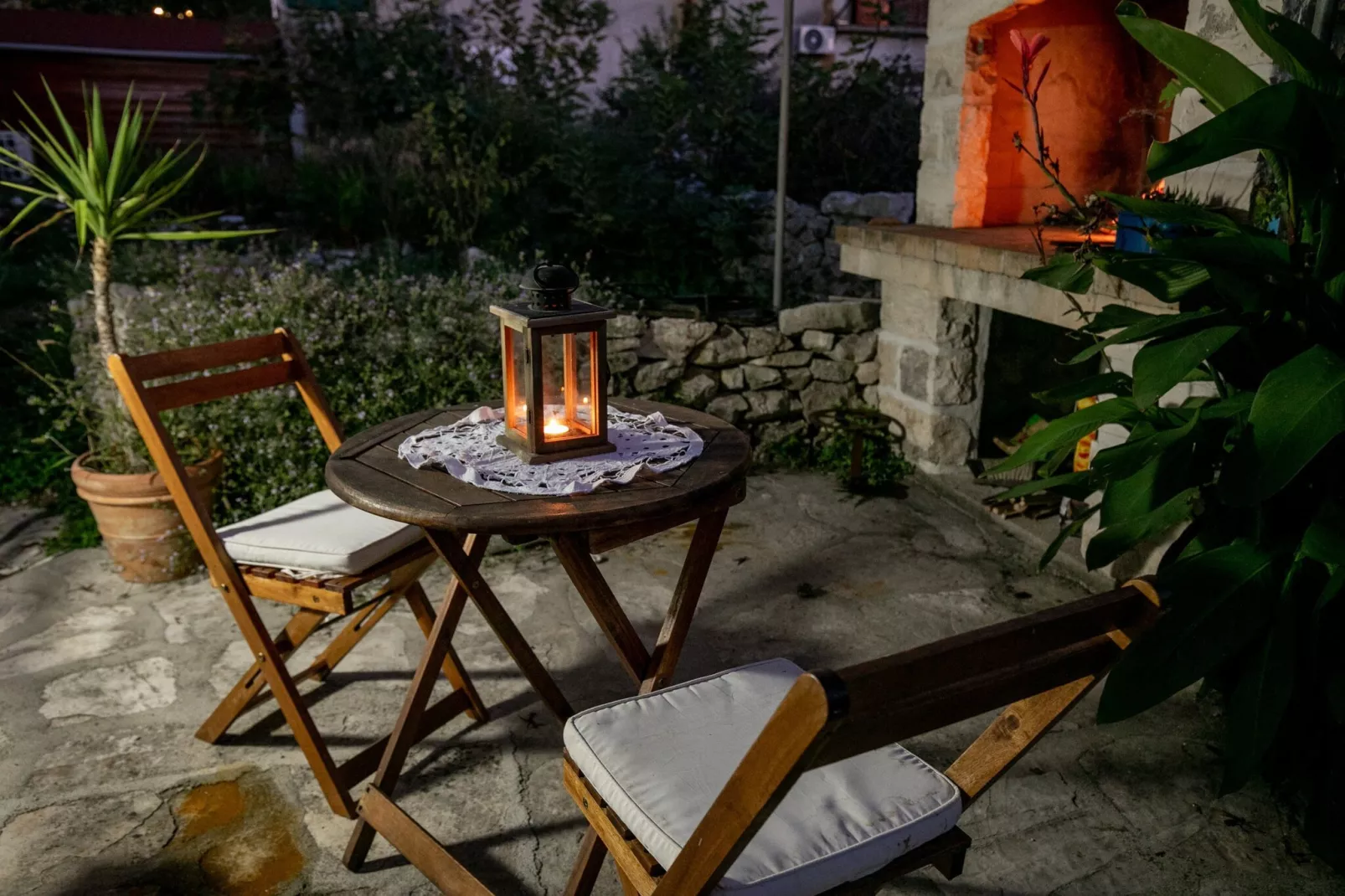 Stone House Harmony - One Bedroom Apartment with Patio and Garden View ( 1 )-Terrasse