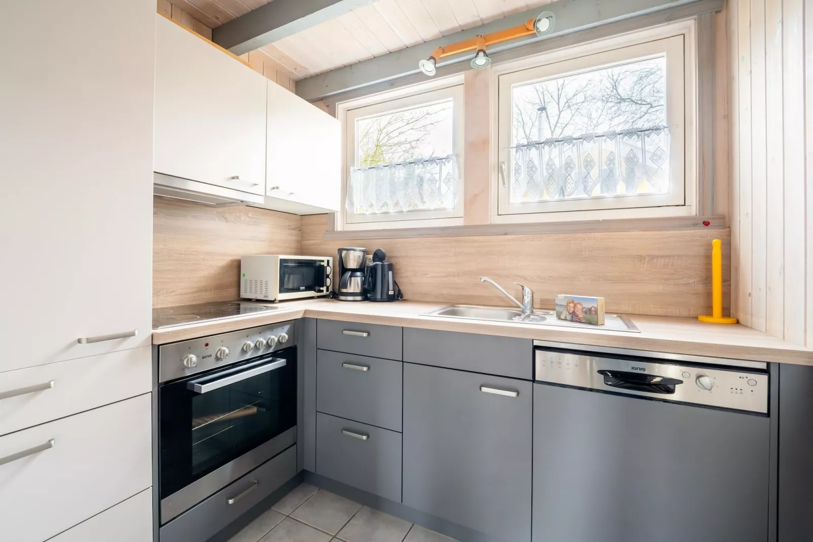 FH Wildgans Comfort mit Sauna & Kaminofen 81 qm 120-Cuisine