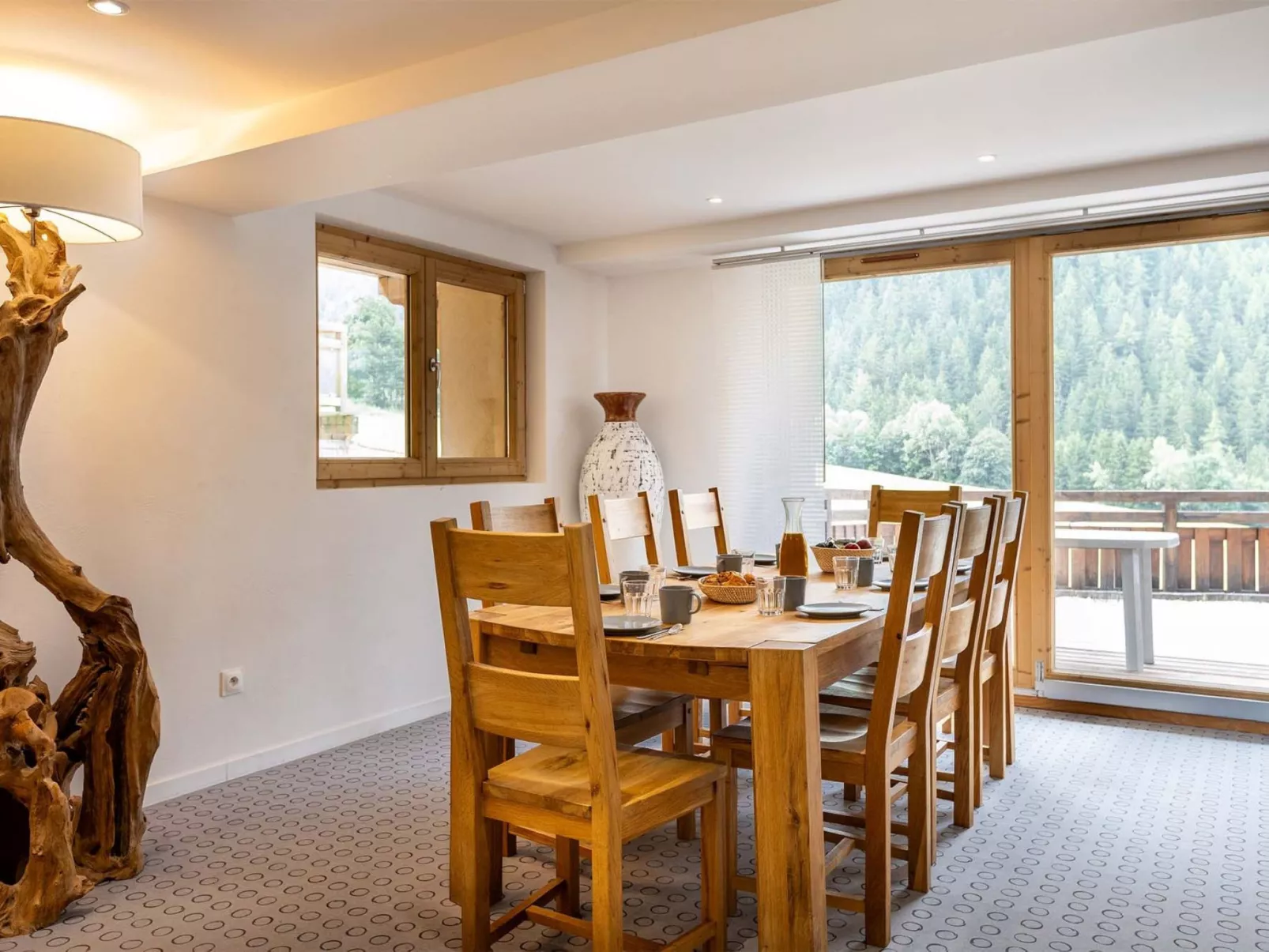 Chalets Les Amis-Drinnen